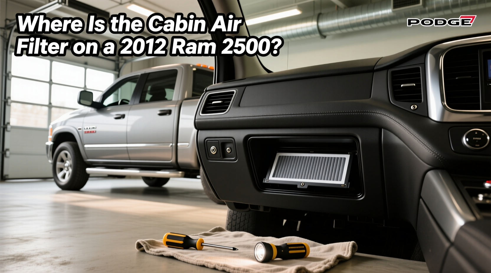 Ram 2500 Cabin Air Filter Guide: How to Find & Install