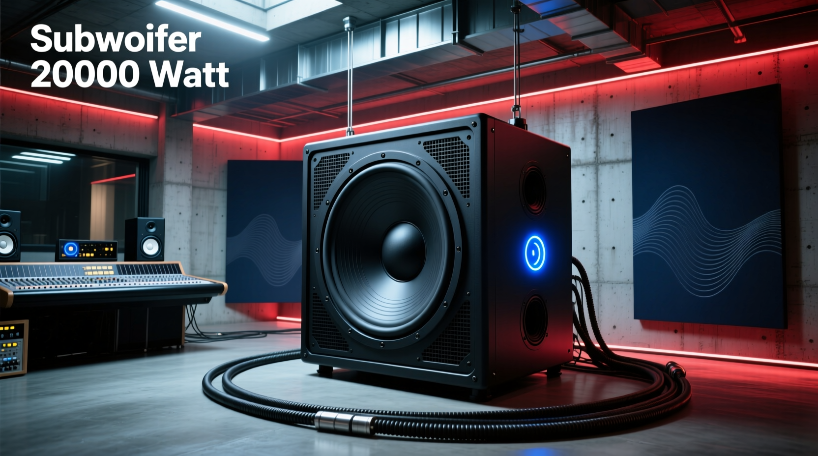 20000 watt subwoofer reality check