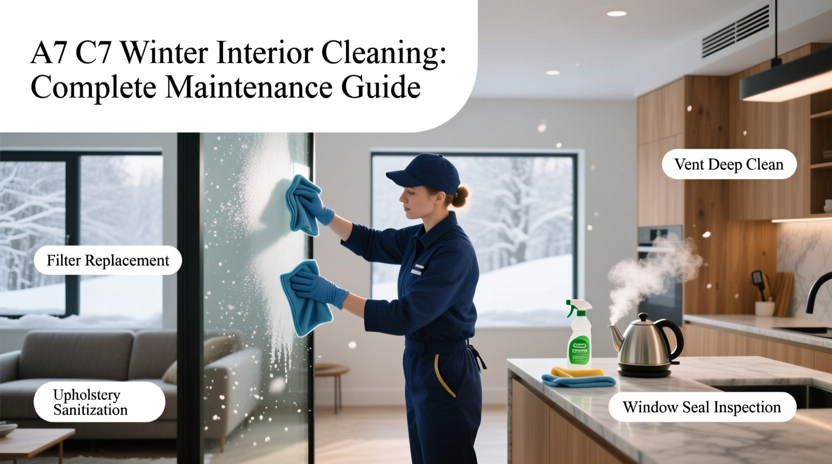 a7 c7 winter interior cleaning