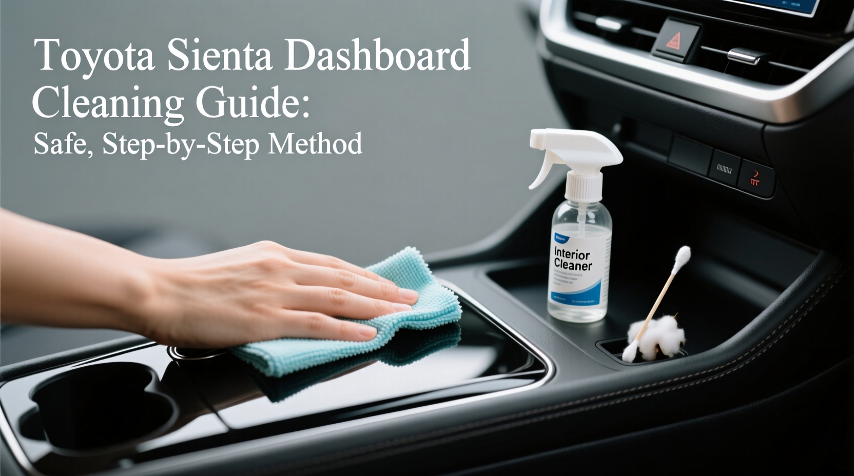 sienta dash cleaning guide