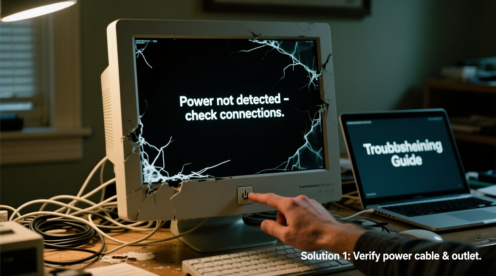 computer screen not turning on troubleshooting tips solutions