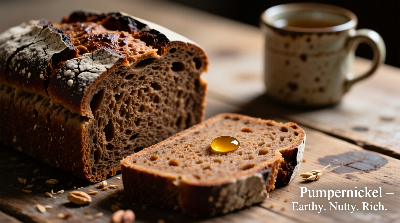 what does pumpernickel taste like