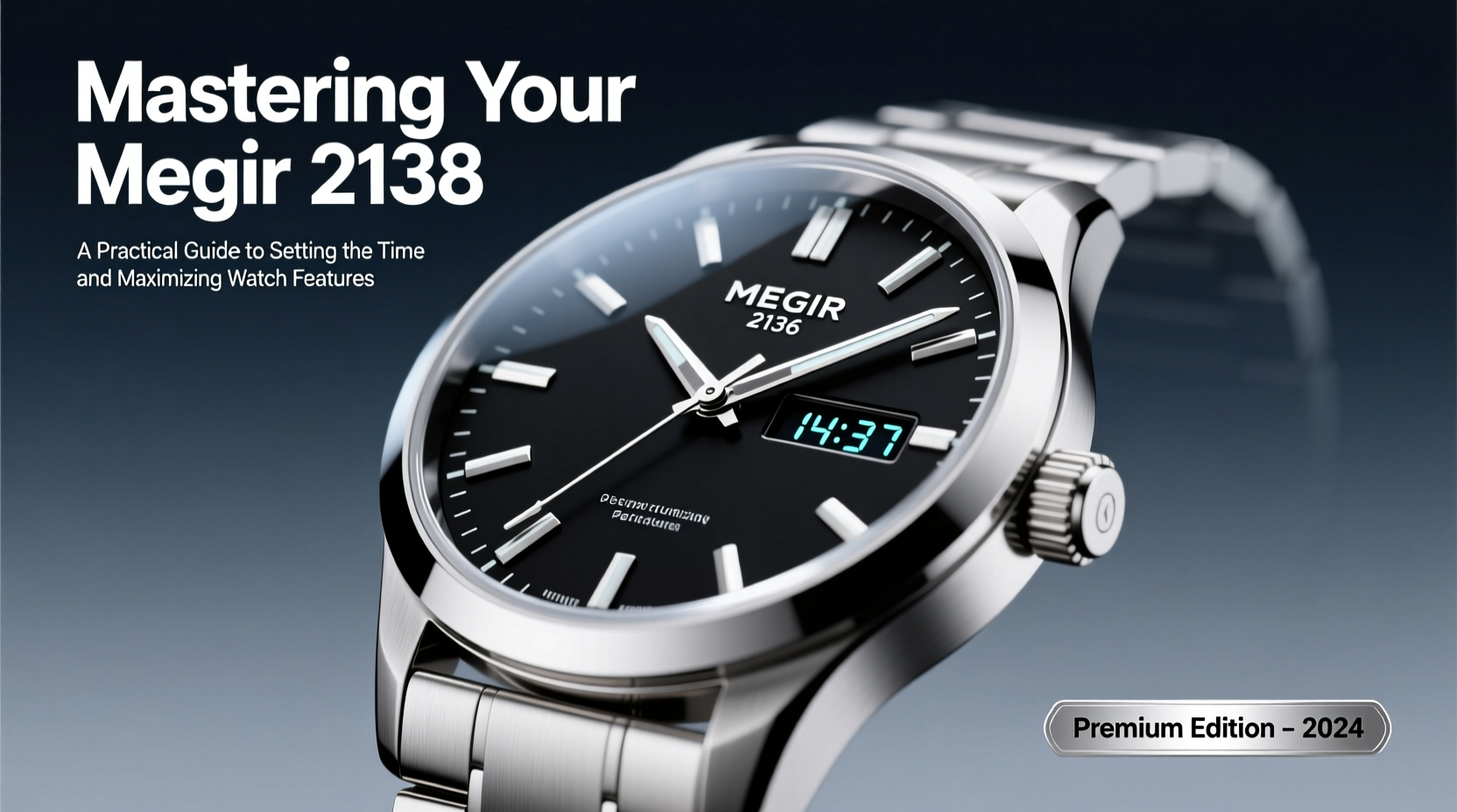 mastering your megir 2136 a practical guide to setting the time and maximizing watch features