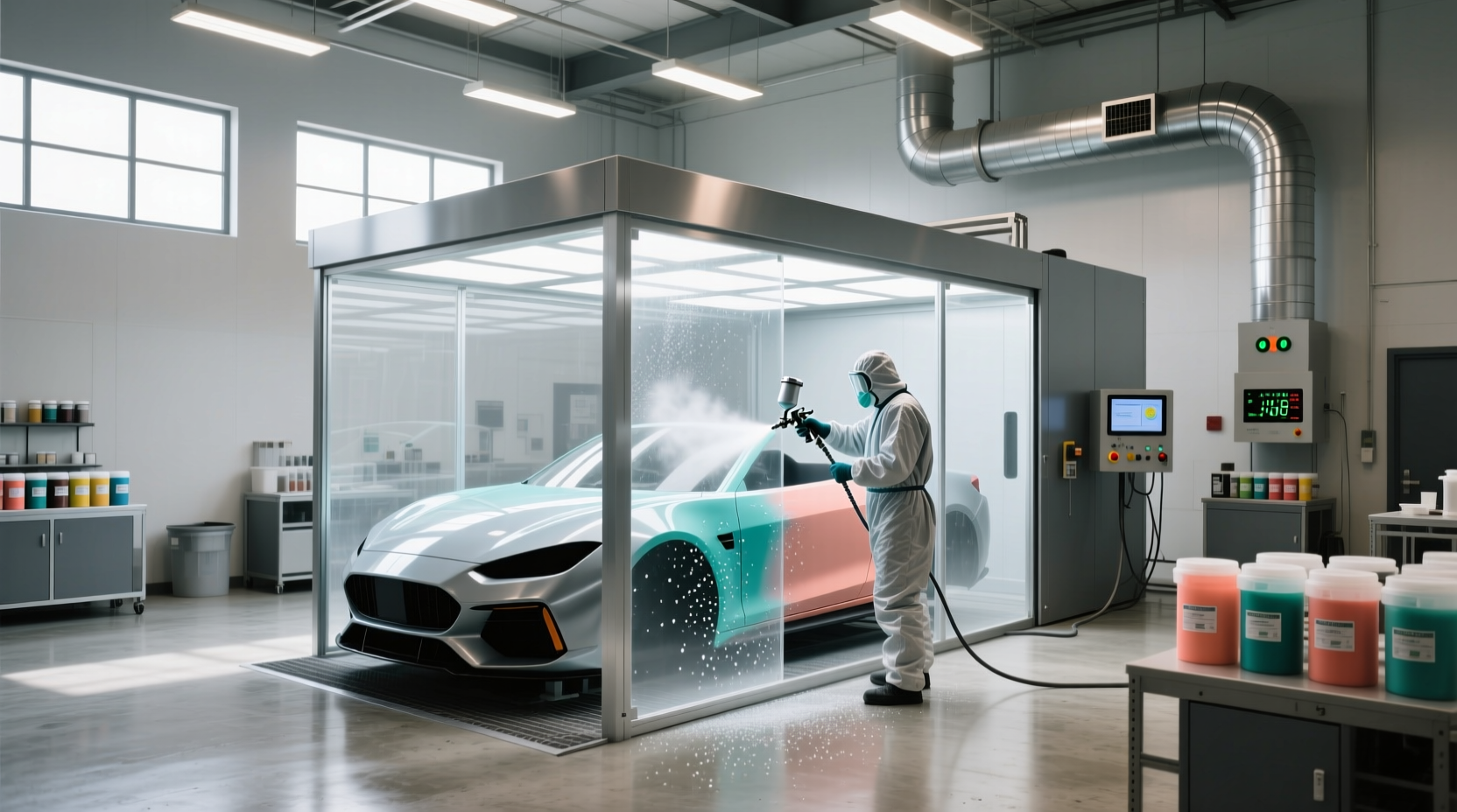 How to Choose a Water Based Paint Booth: Buying Guide