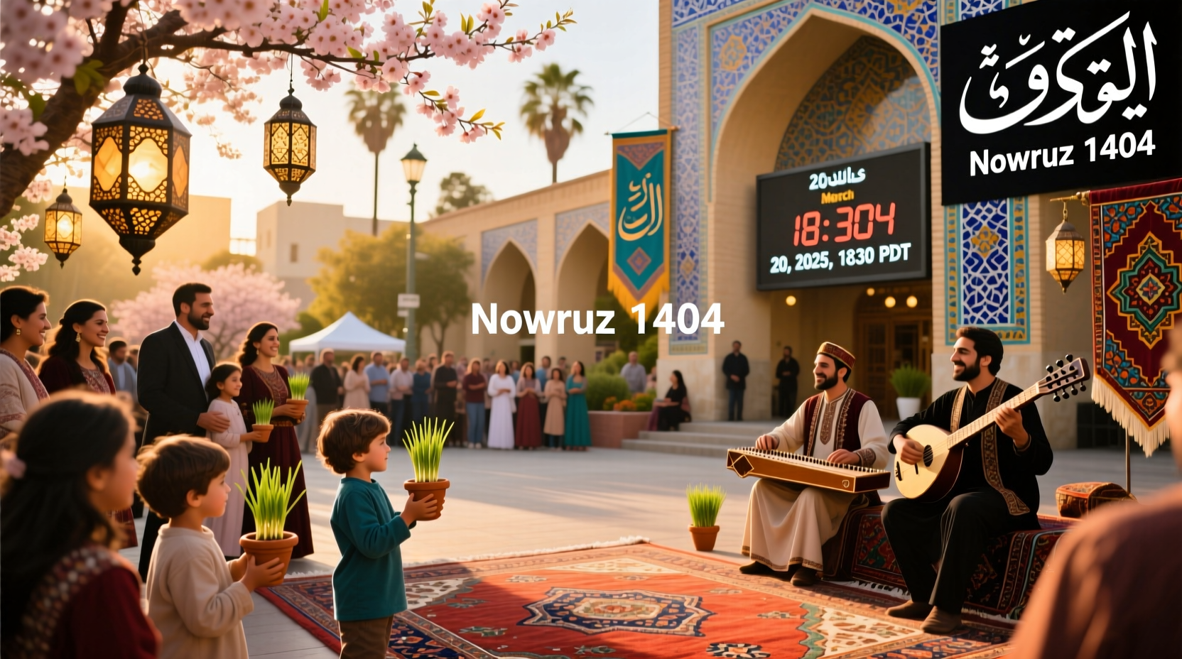 What Time Is the Persian New Year in Los Angeles