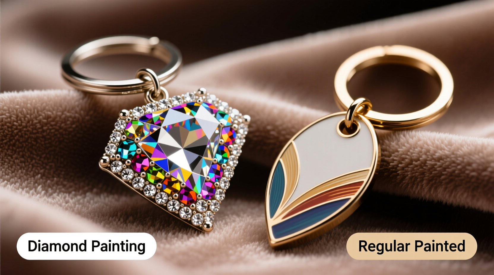 diamond painting keychains vs regular painted keychains are those little gems worth the hype 2