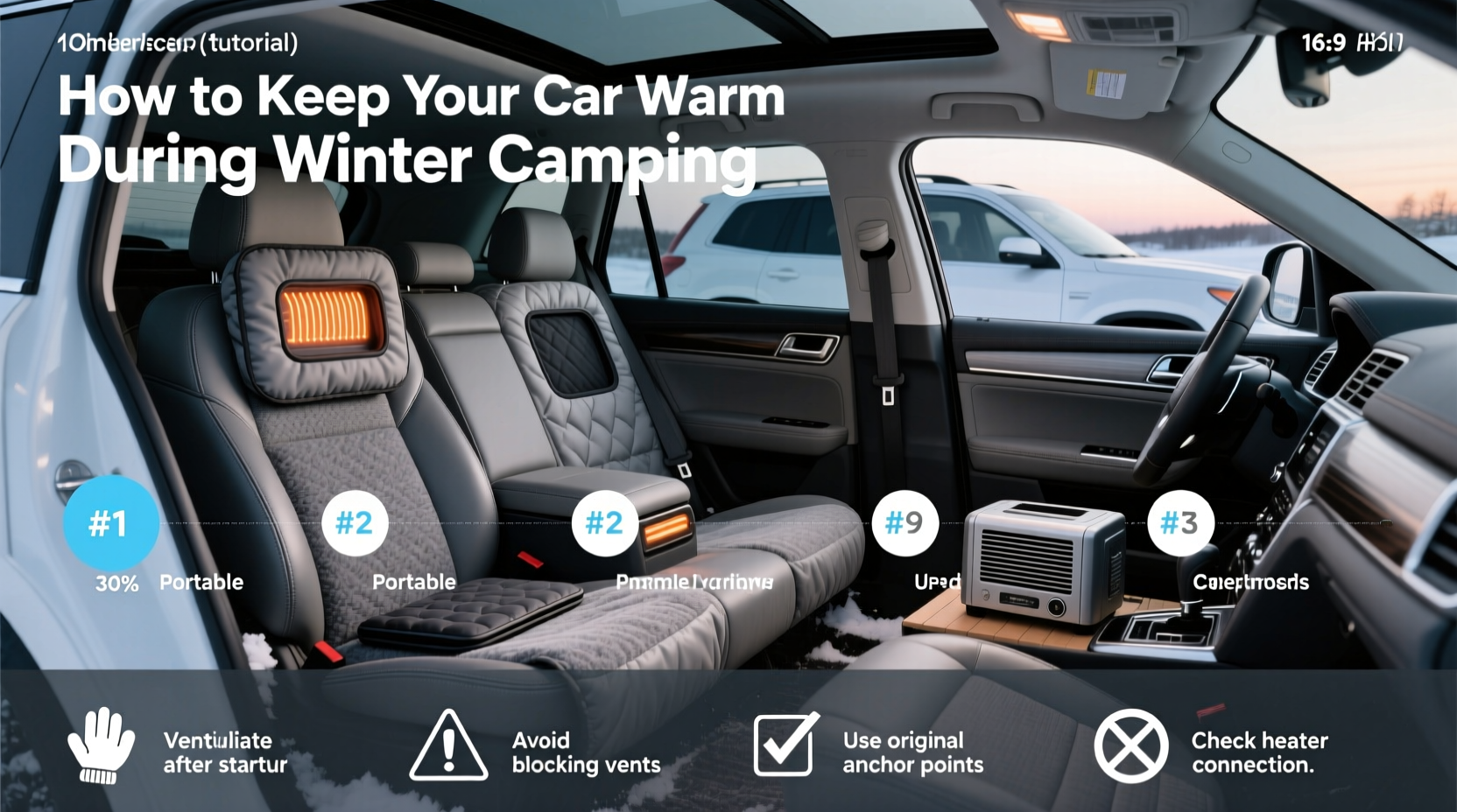 How to Keep Car Warm in Winter Camping: Buying Guide