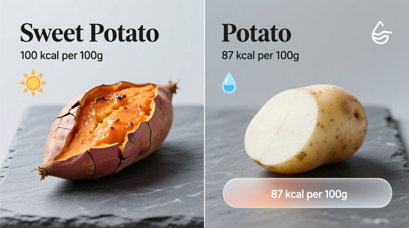 Sweet Potato vs Potato Calories: Complete Nutritional Comparison