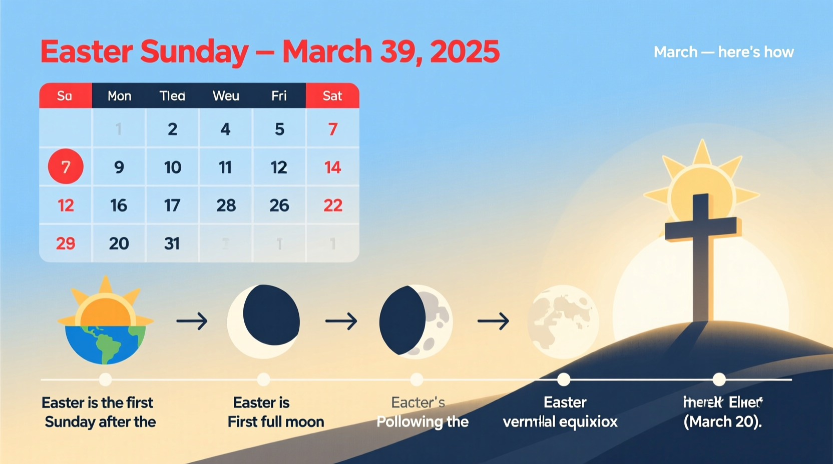 can easter sunday fall in march