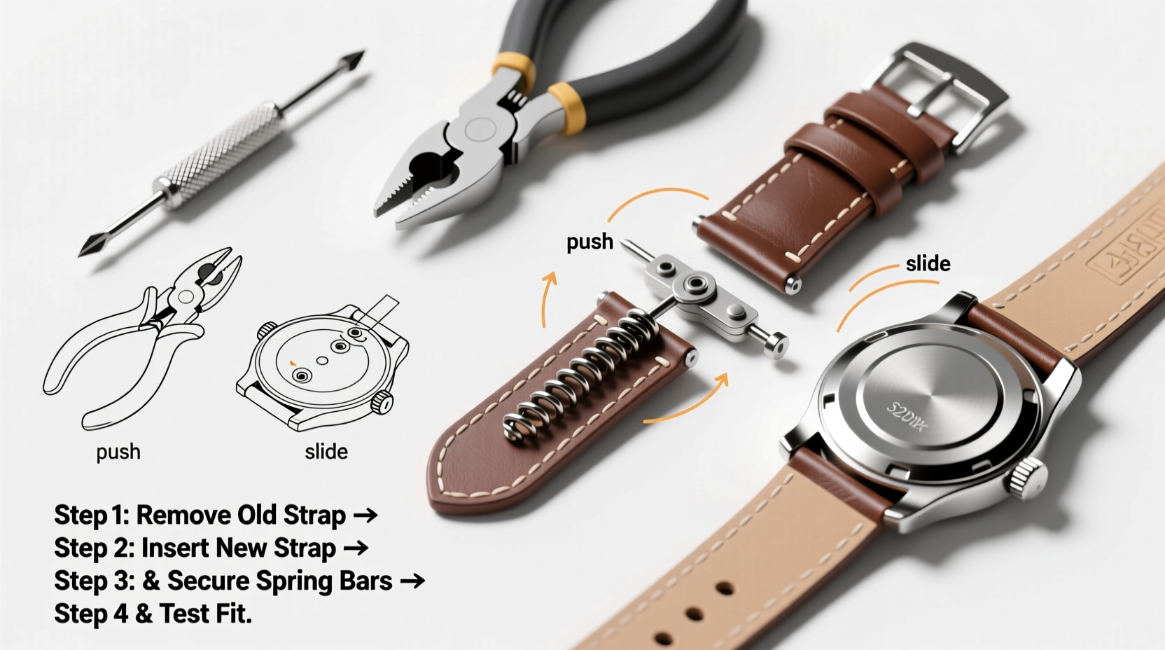 step by step guide to replacing a leather watch strap like a pro 2