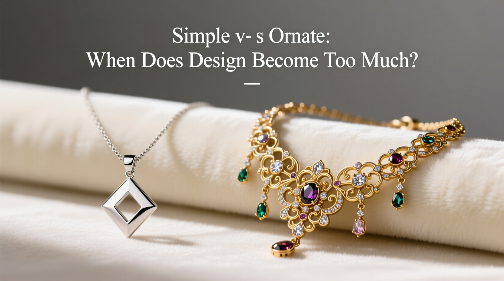 simple vs ornate necklaces are simple designs getting boring or are ornate styles just too much 2