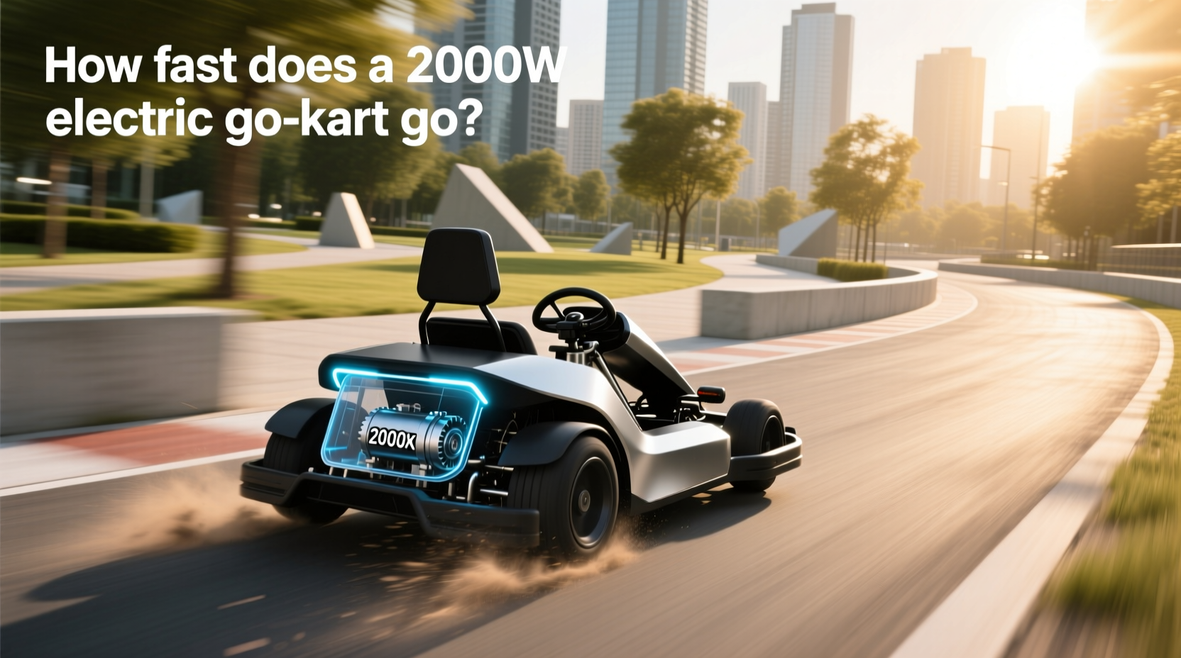 How fast does a 2000W electric go kart go? Buying guide