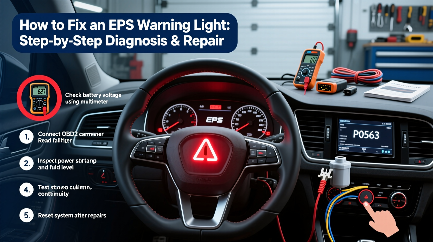 eps warning light fix