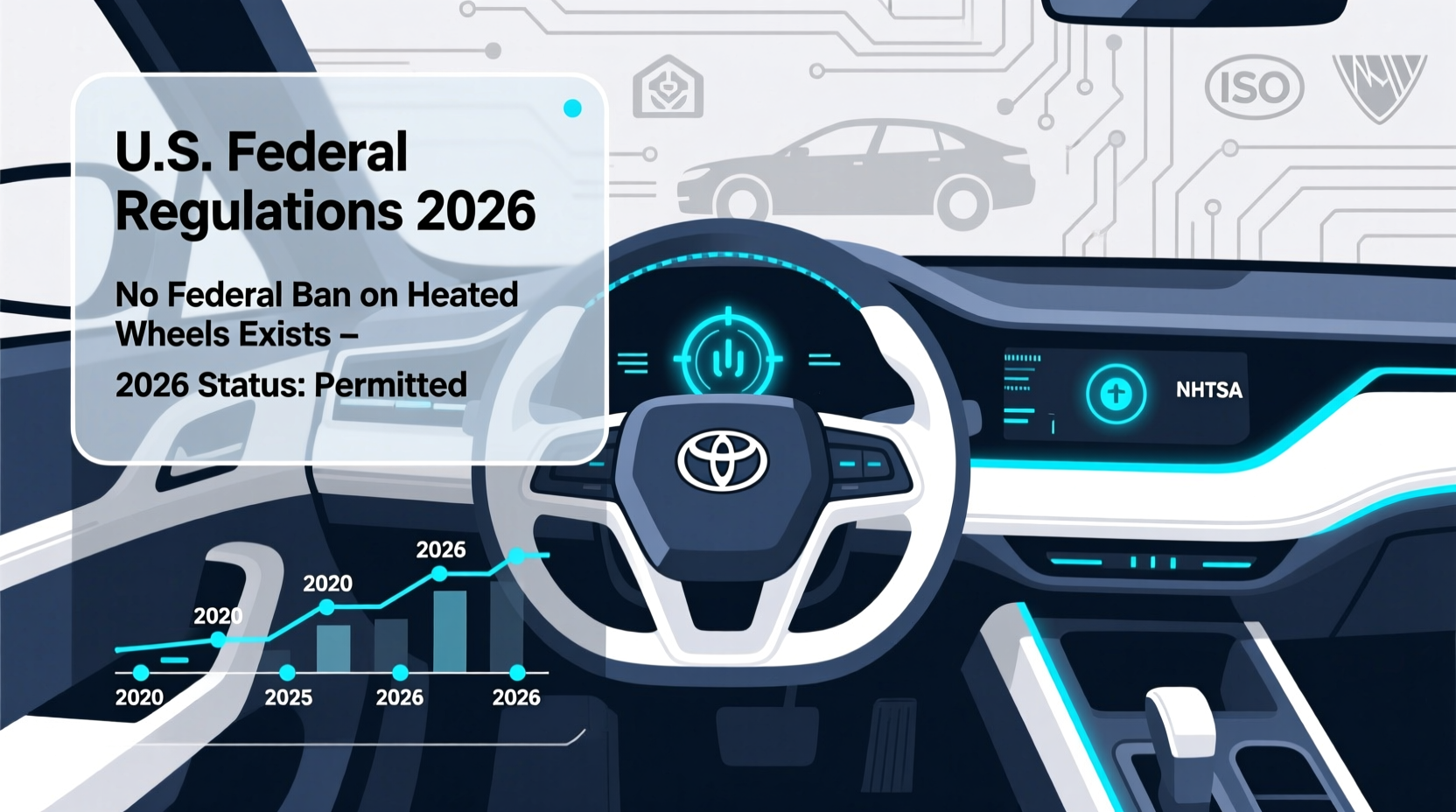 toyota heated wheel regulations 2026