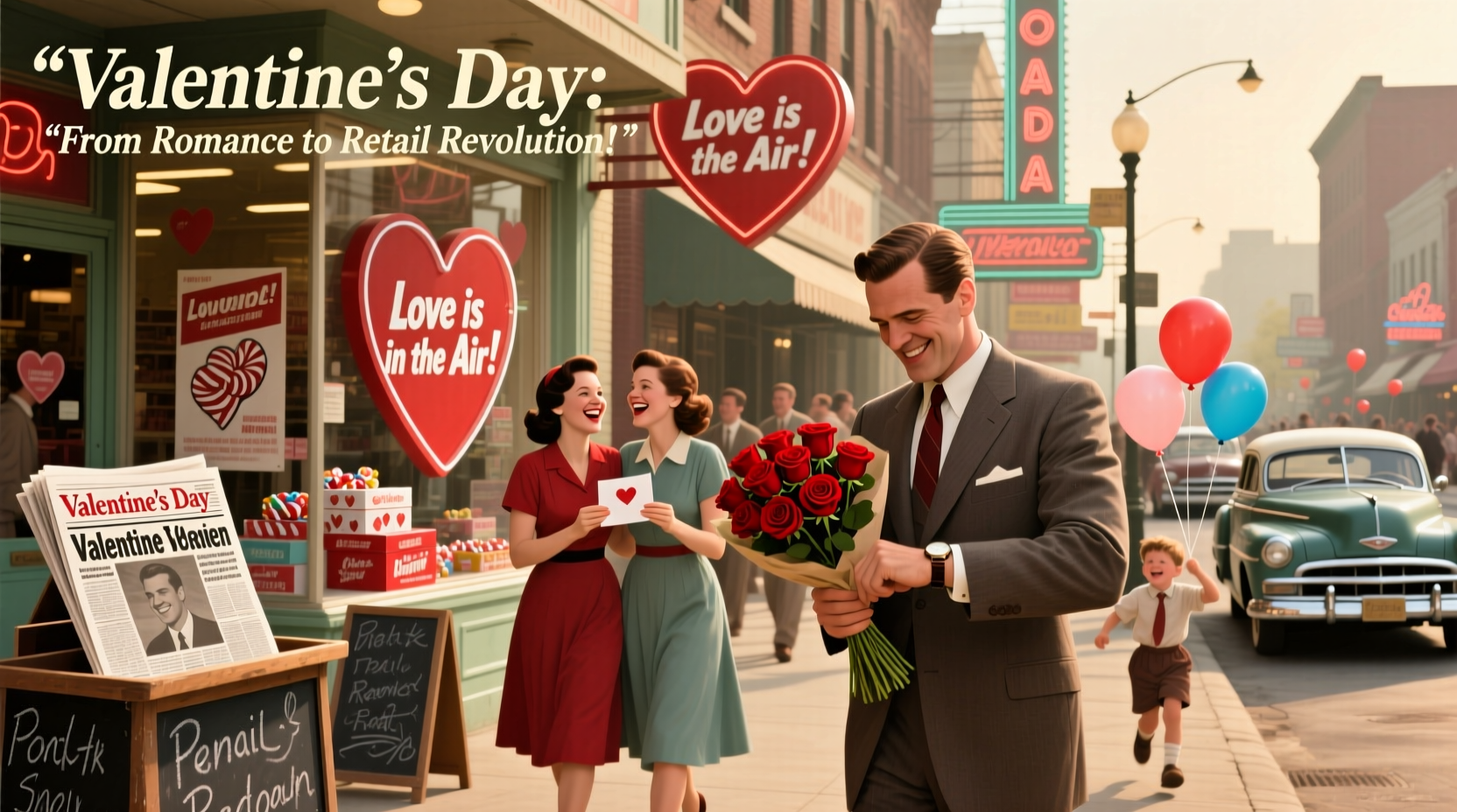 when did valentines day become commercialized