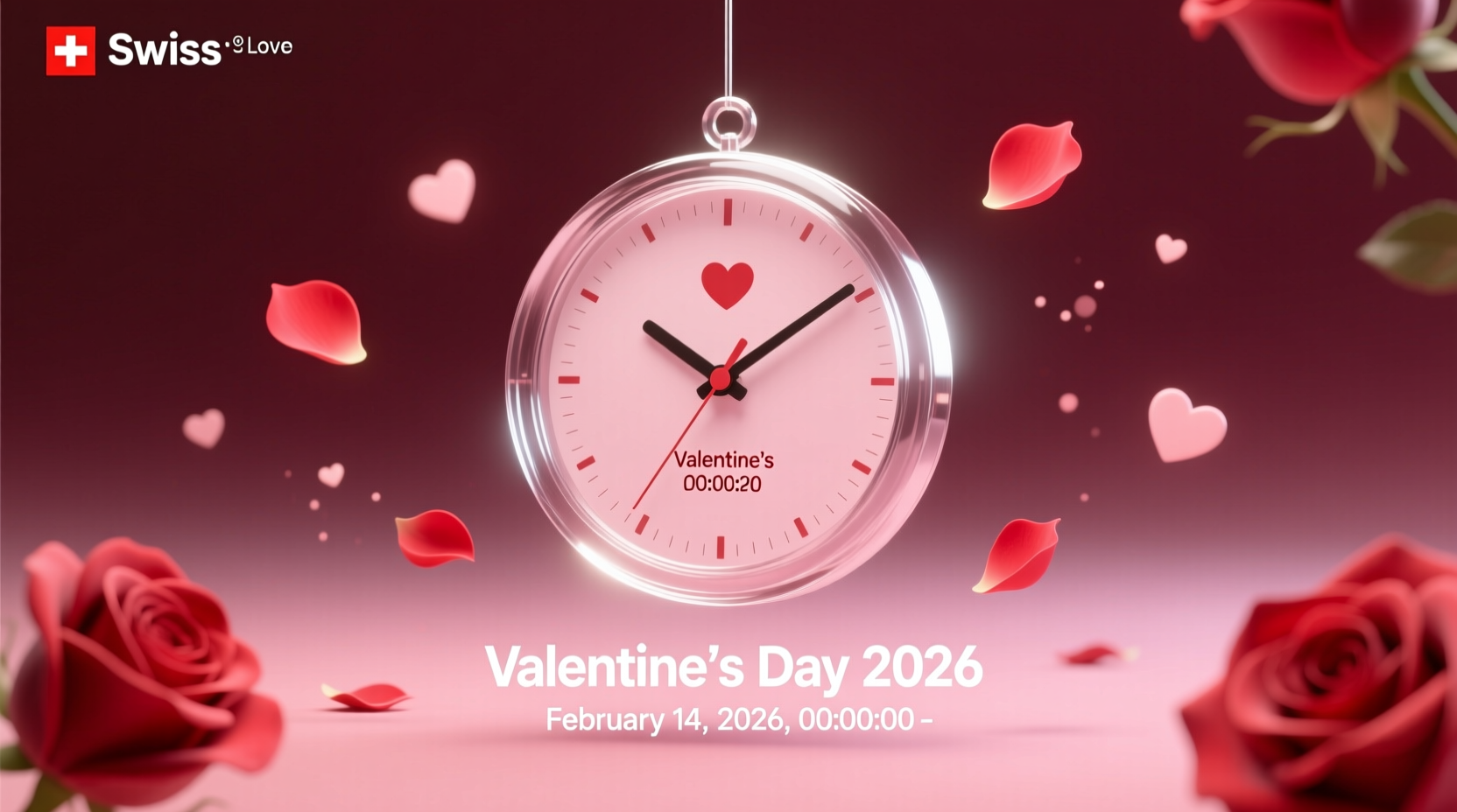 how many hours until valentines day 2026