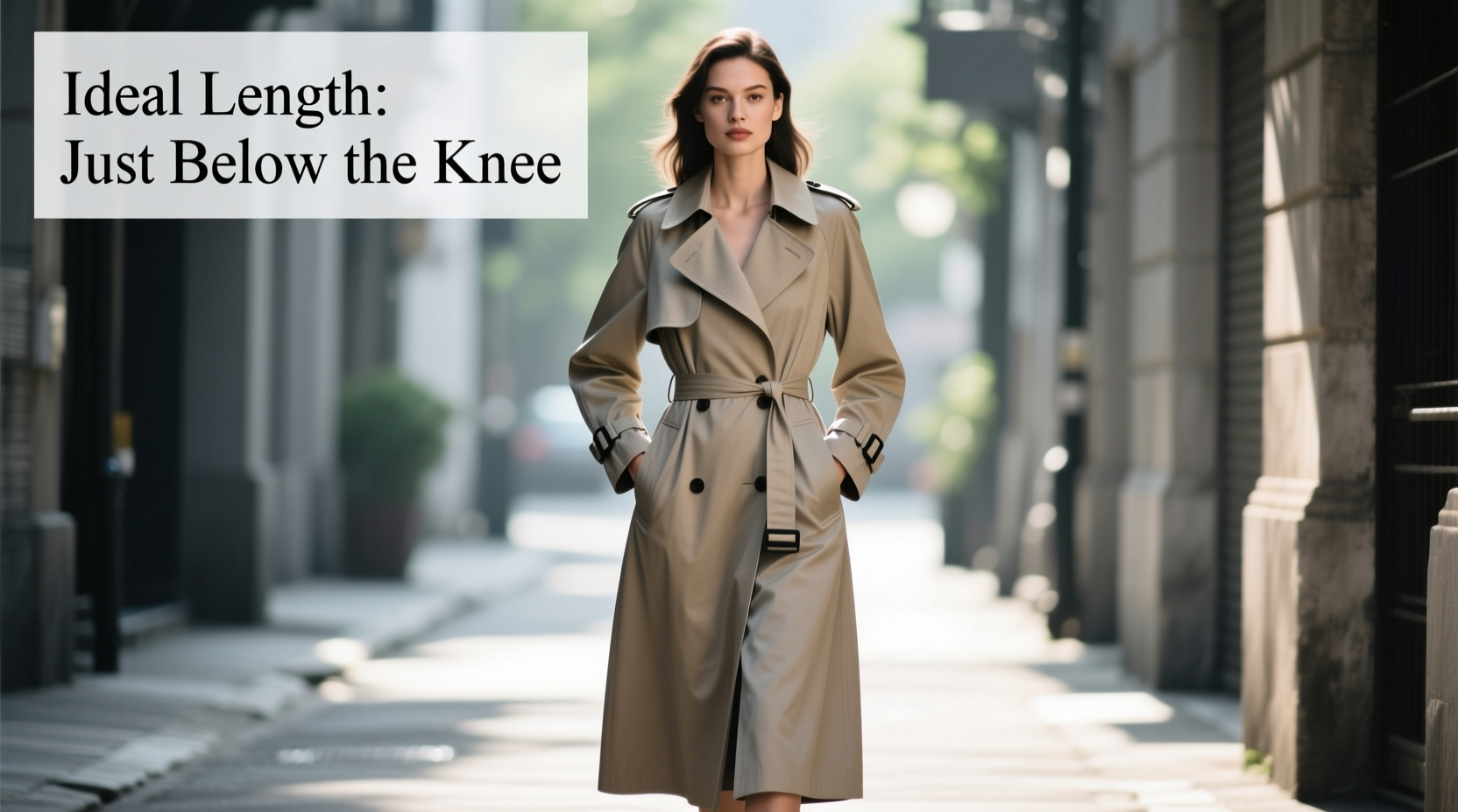 how to select the ideal length for your long trench coat expert tips for flattering fits