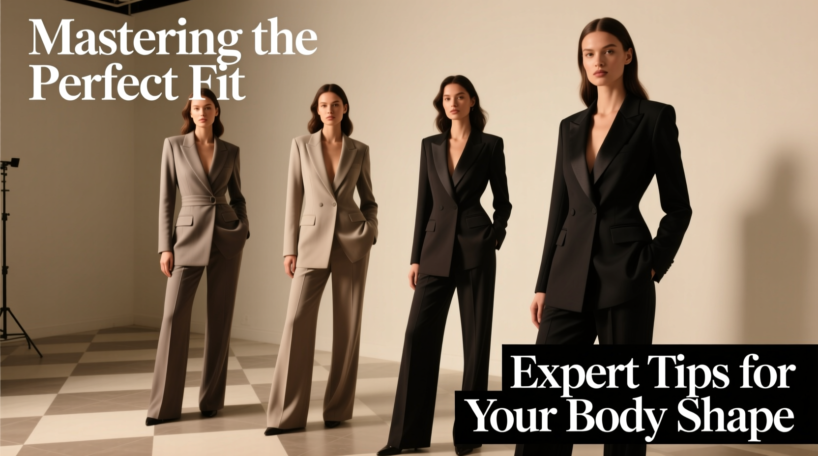 mastering the perfect fit expert tips to choose the best womens suit for your body shape