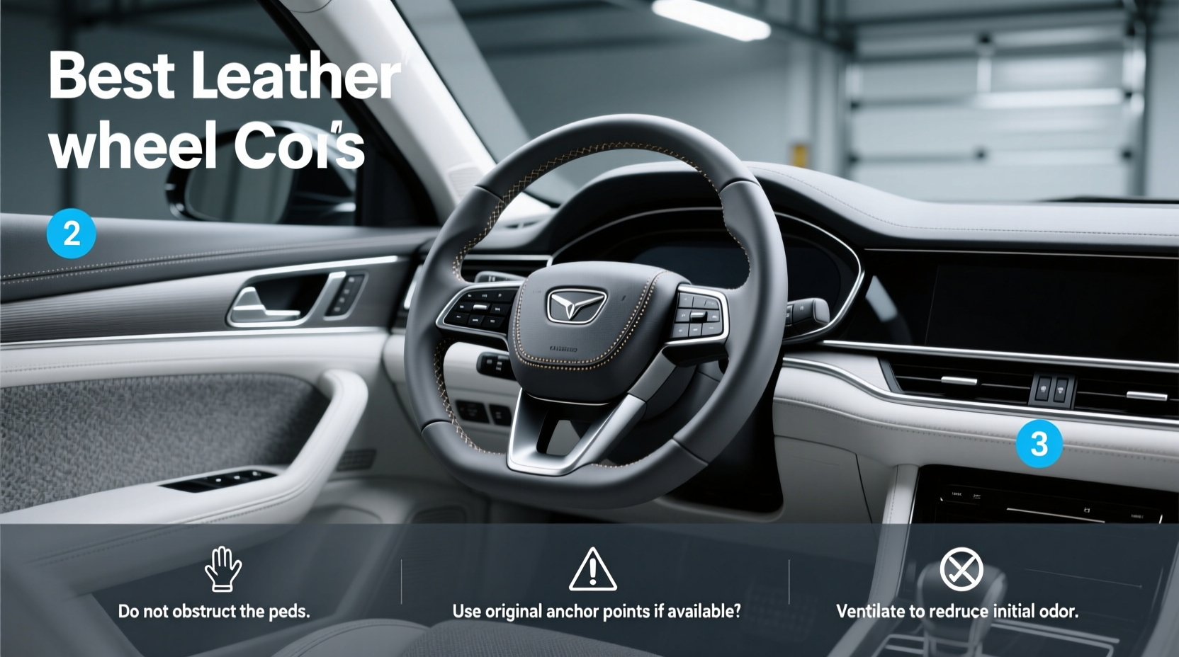 Best Leather Steering Wheel Covers Buying Guide