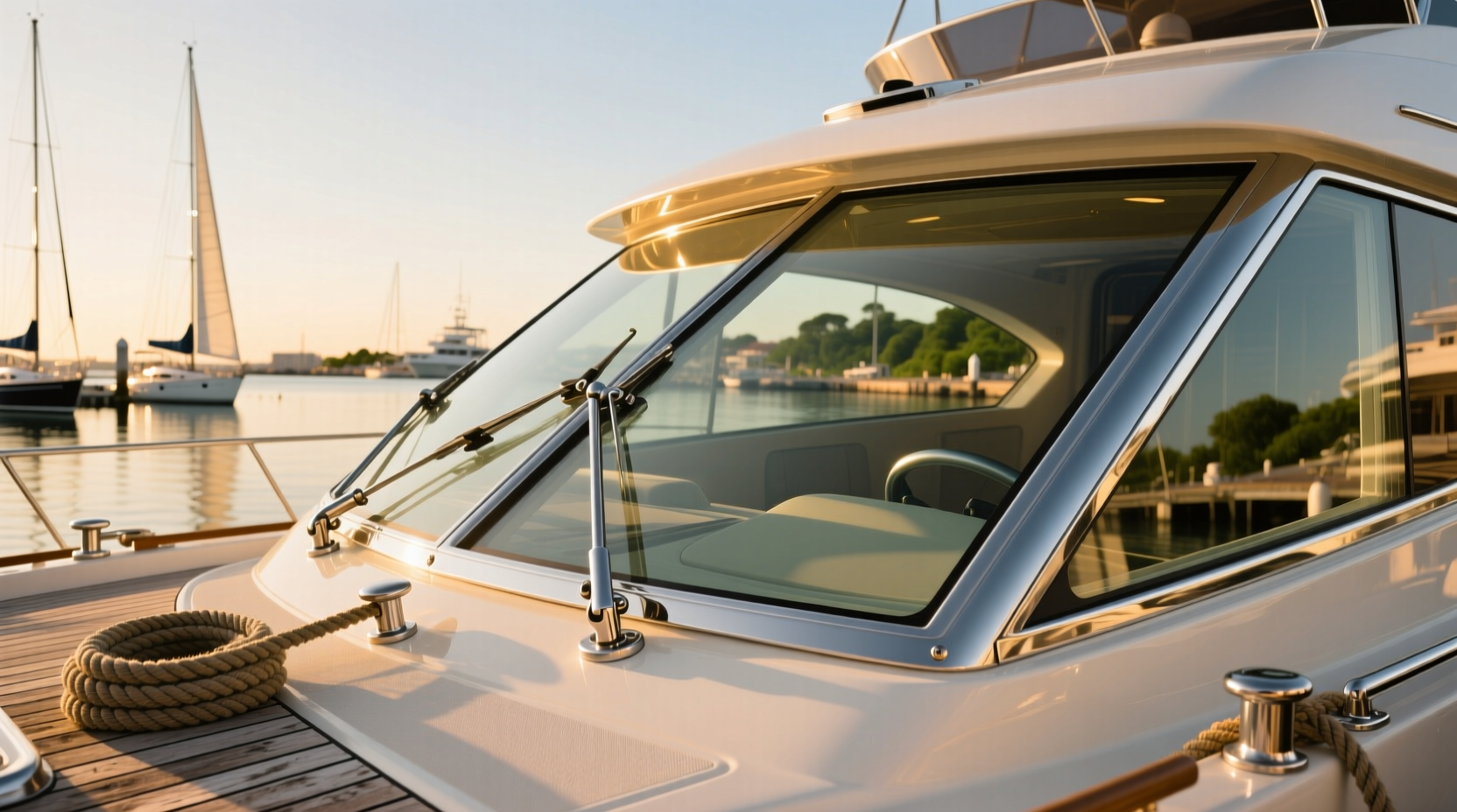 What Are Boat Windshield Frame Parts and How to Replace Them?
