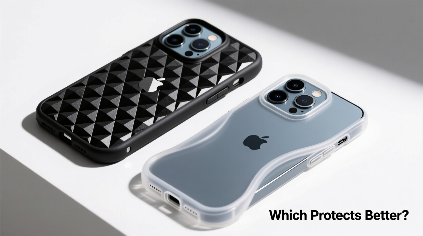 diamond grid vs silicone iphone case which one actually protects better and looks good doing it