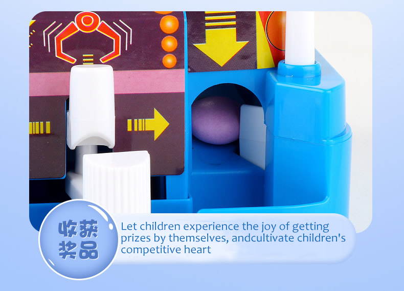 Mini Manual Candy Machine Grab Ball Toy Game Educational Toy Gift For Children