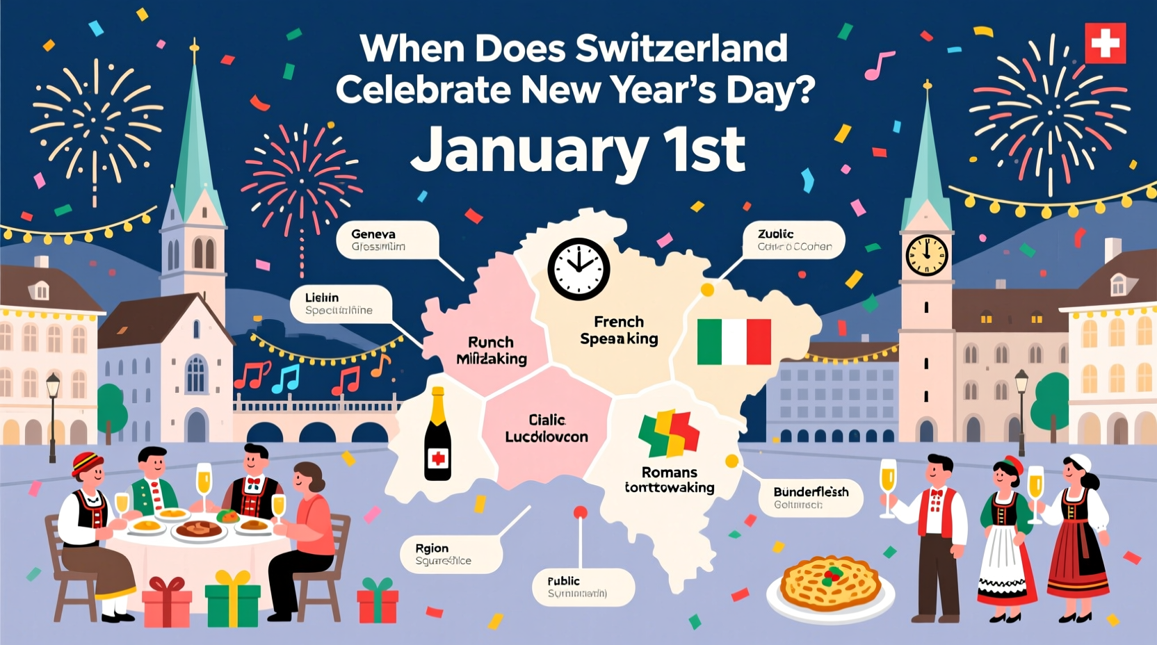 when deos witzerland celernate new year
