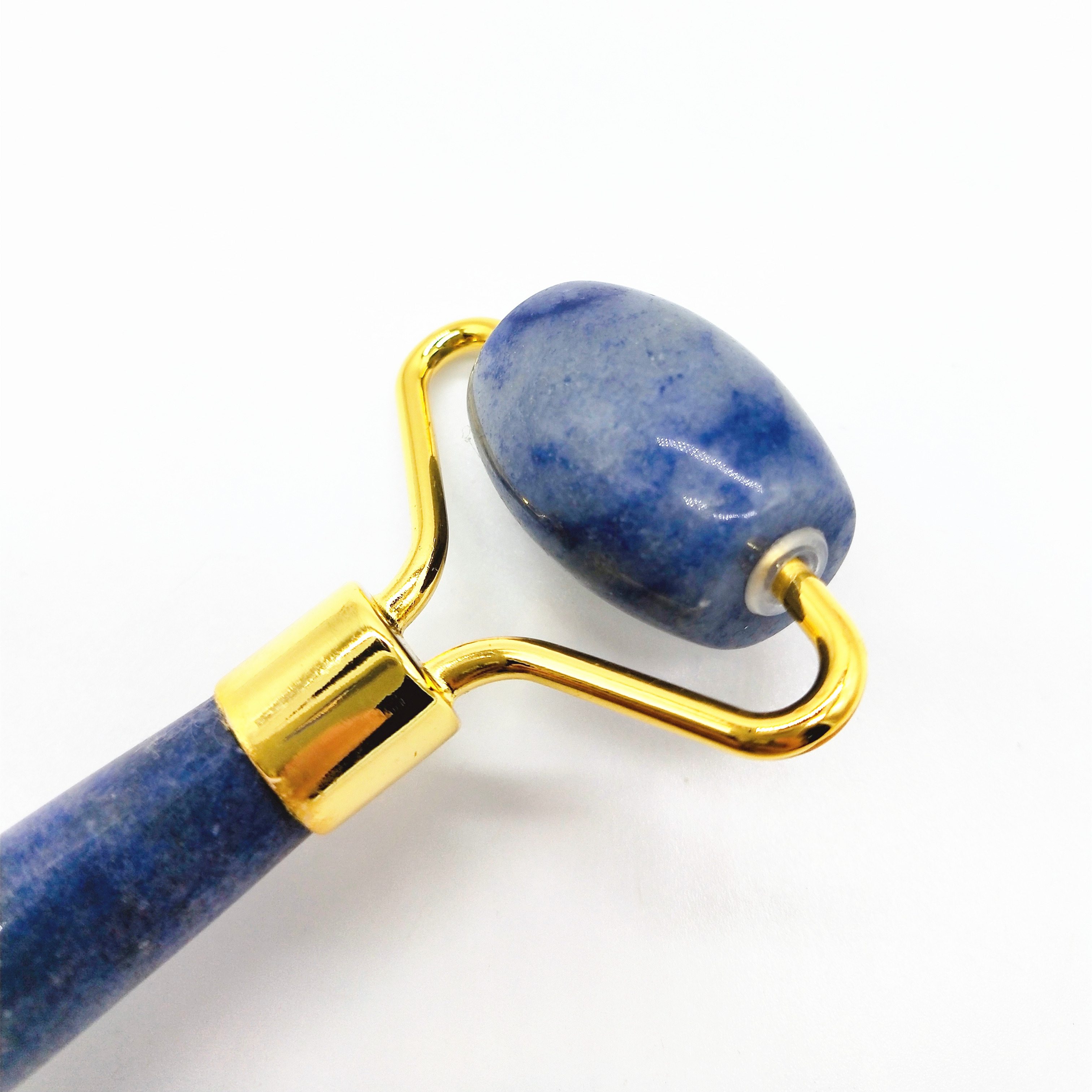 2020新到货面部滚轮蓝色冬菱玉石滚轮瓜沙按摩工具情人节礼品 - buy