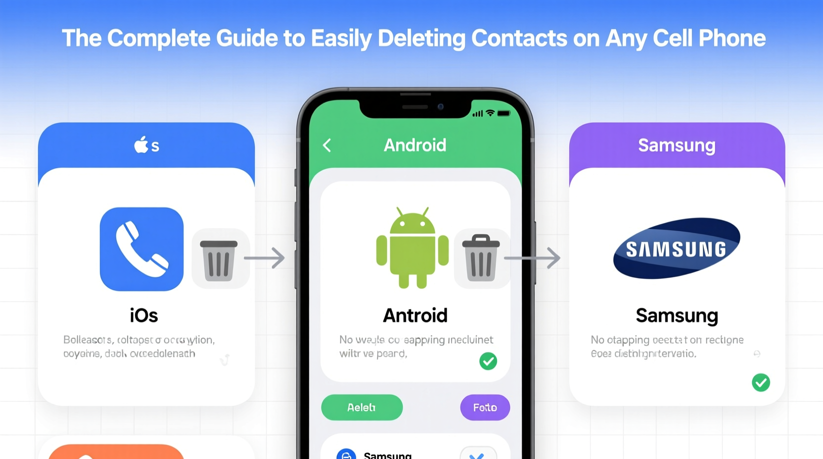 the complete guide to easily deleting contacts on any cell phone