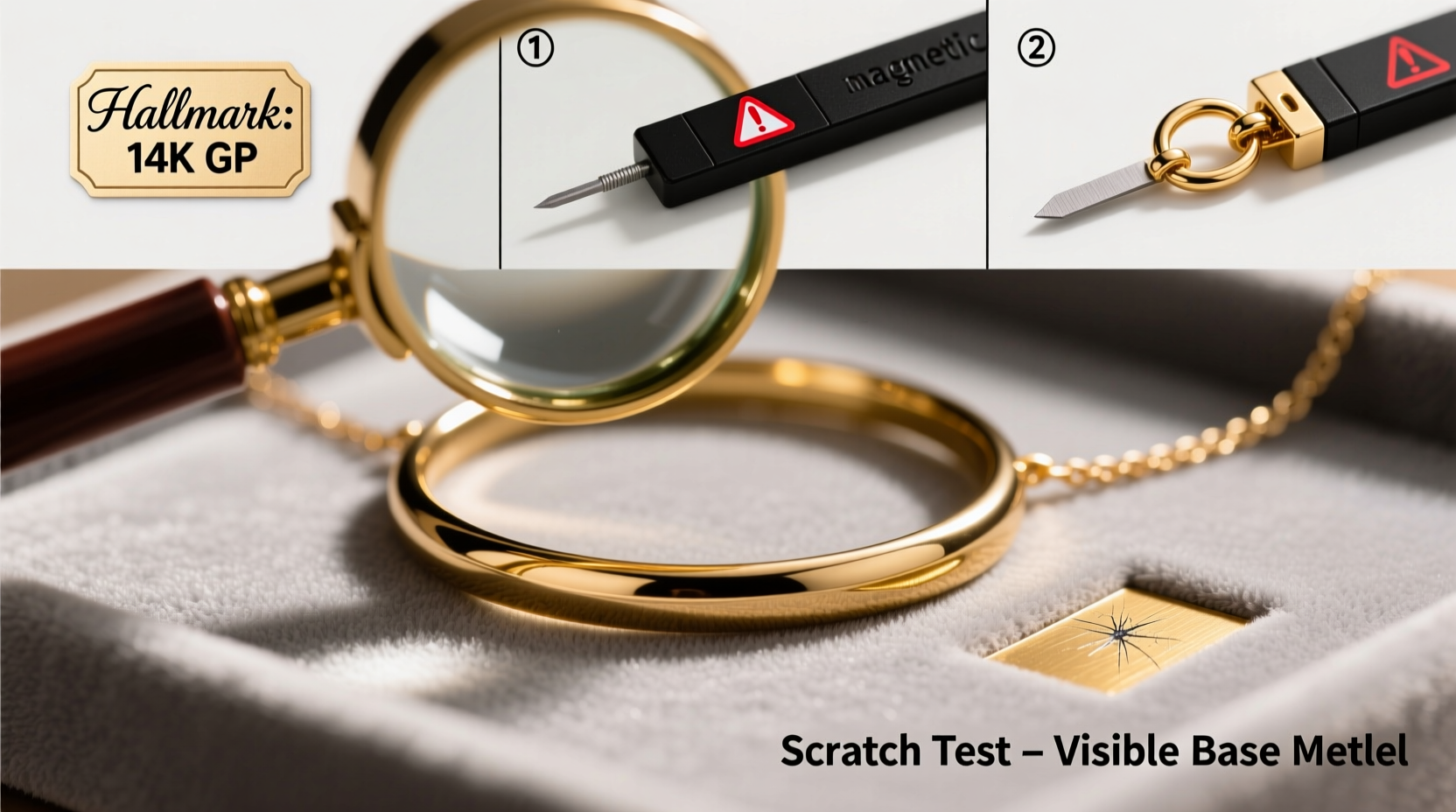 Testing Gold 14k How To Verify If Your Necklace Is Genuine 14k Gold Plated Expert Tips ...