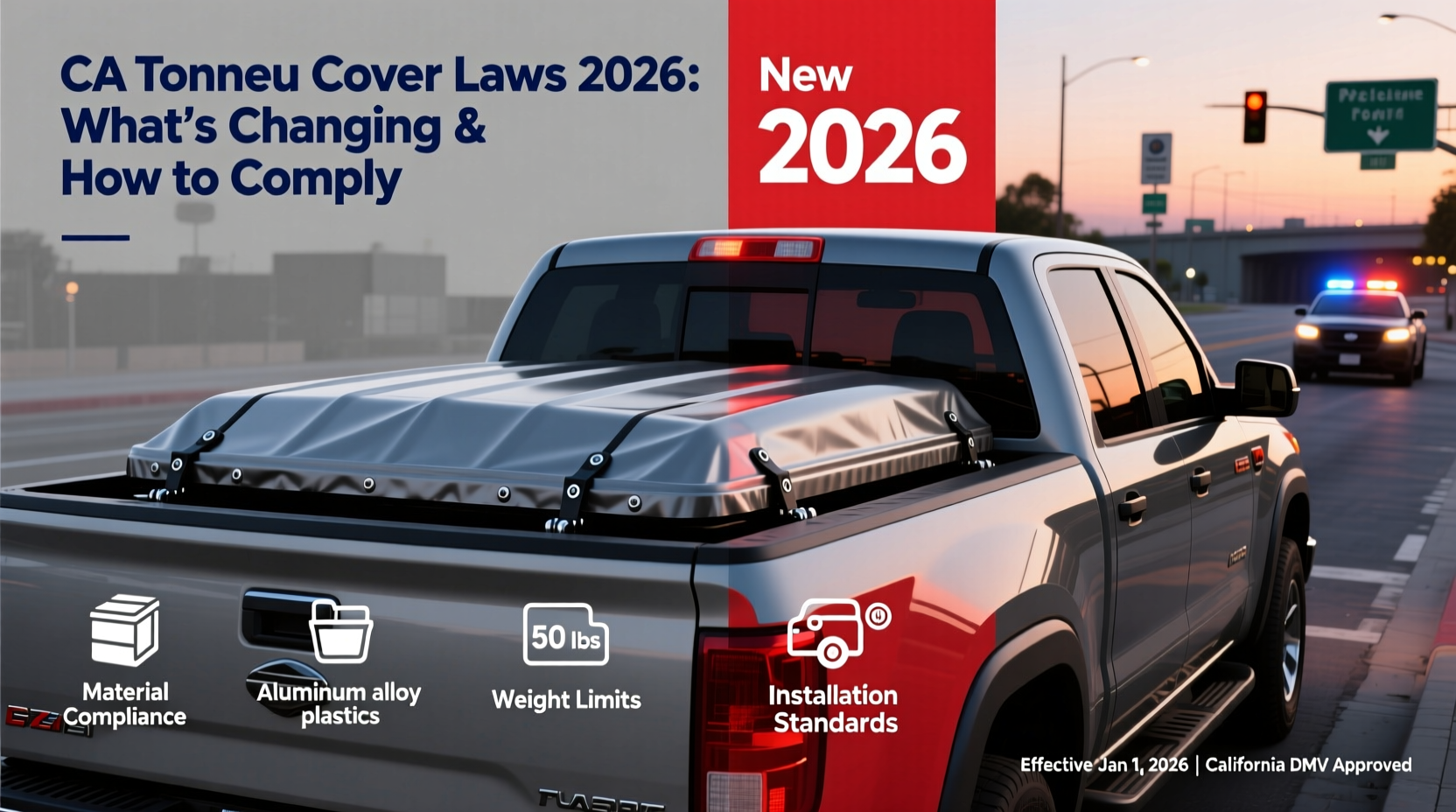 ca tonneau cover laws 2026