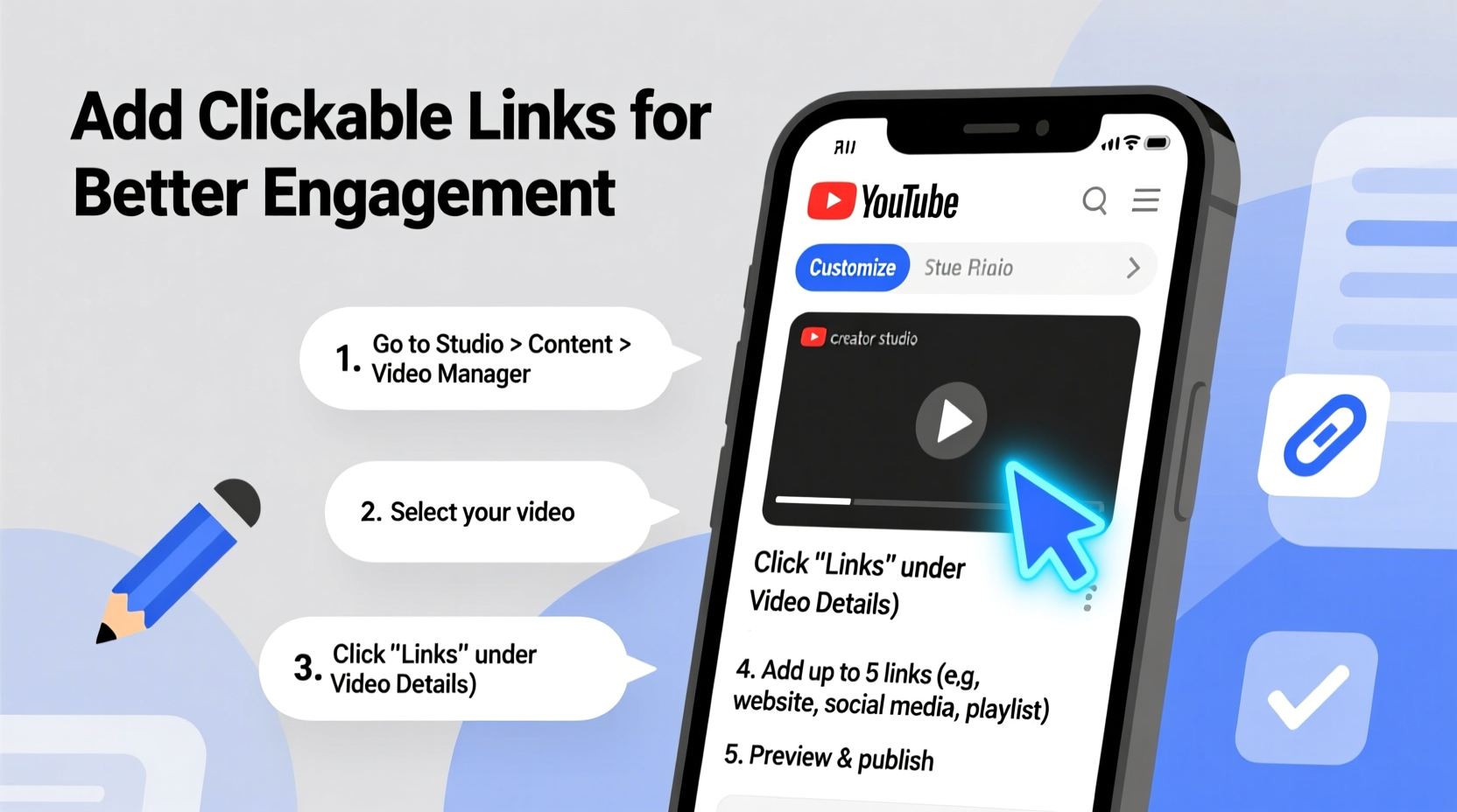 the complete guide to adding clickable links on youtube videos for better engagement