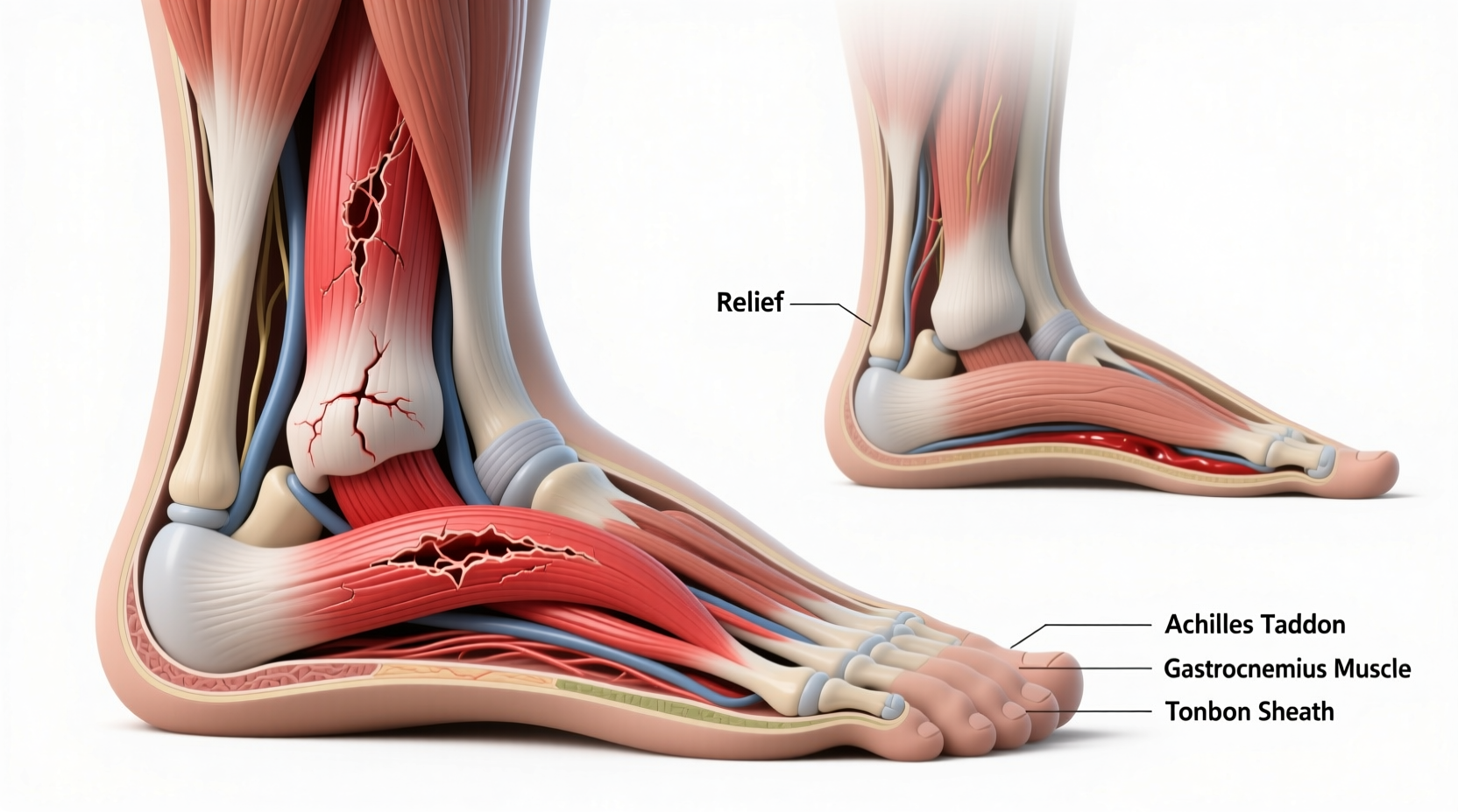 tight achilles tendon causes symptoms and relief