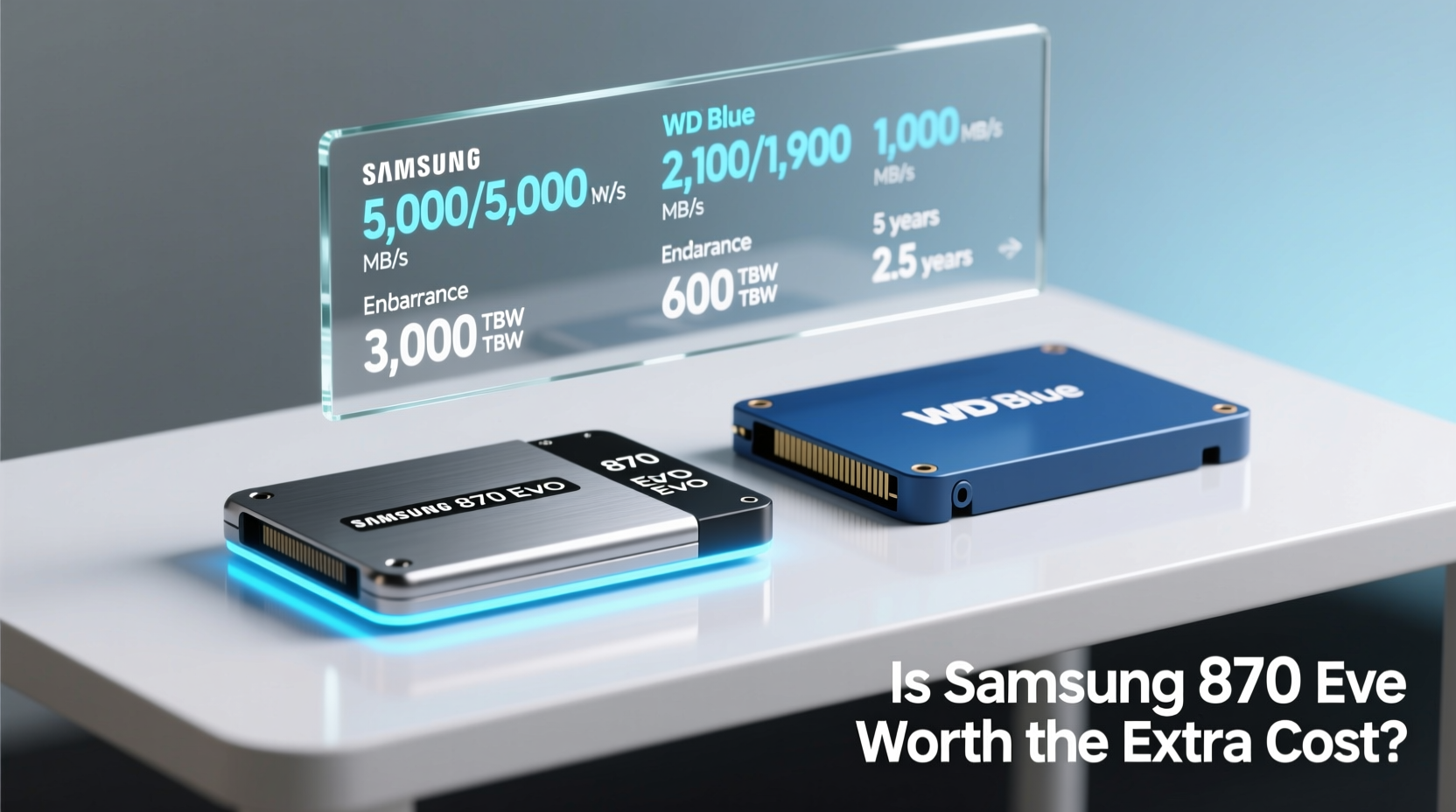 内蔵型SSD SAMSUNG 870 EVO 1TB, WD BLUE 1TB 870 EVO SATA 2.5 inch