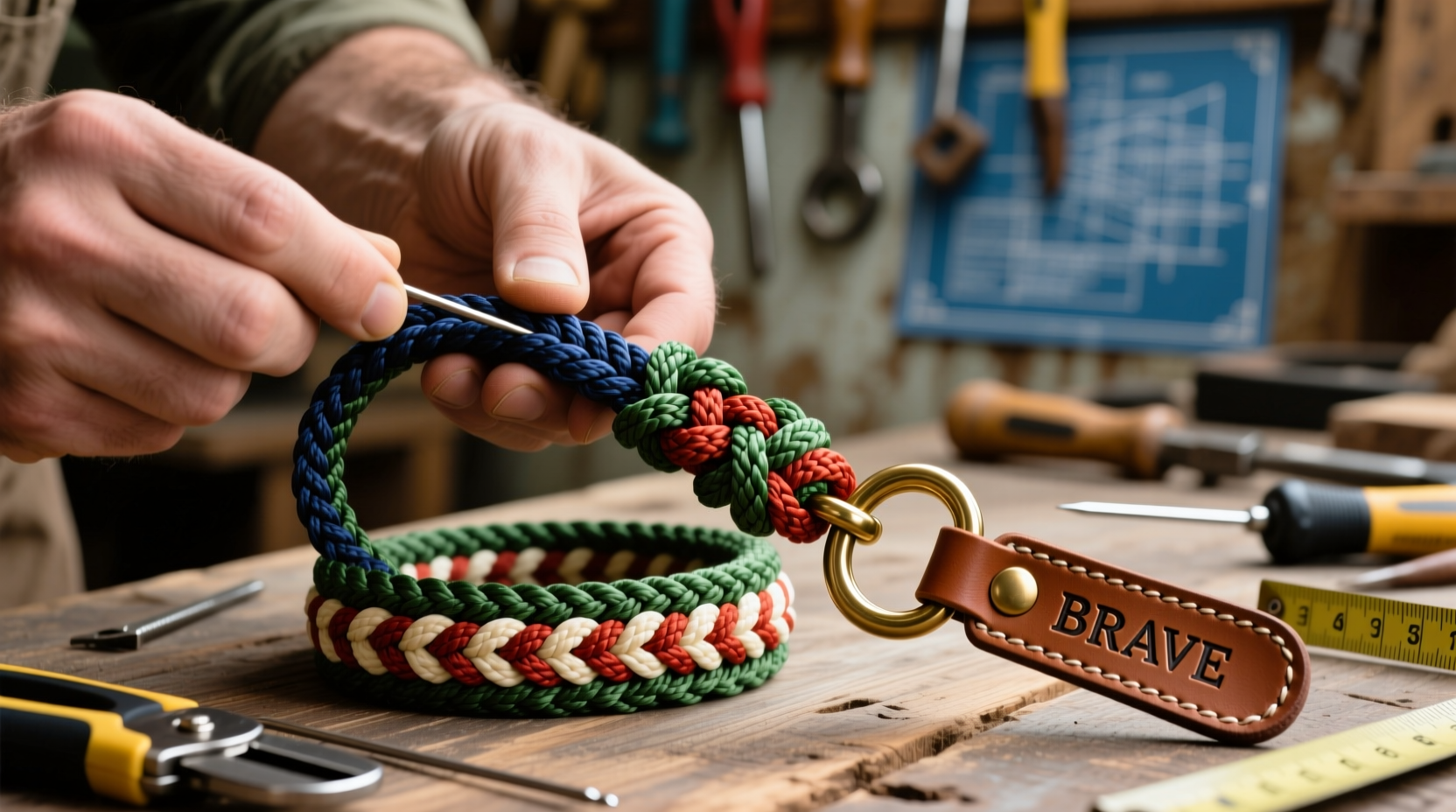 mastering paracord braiding techniques for a durable and stylish dog leash
