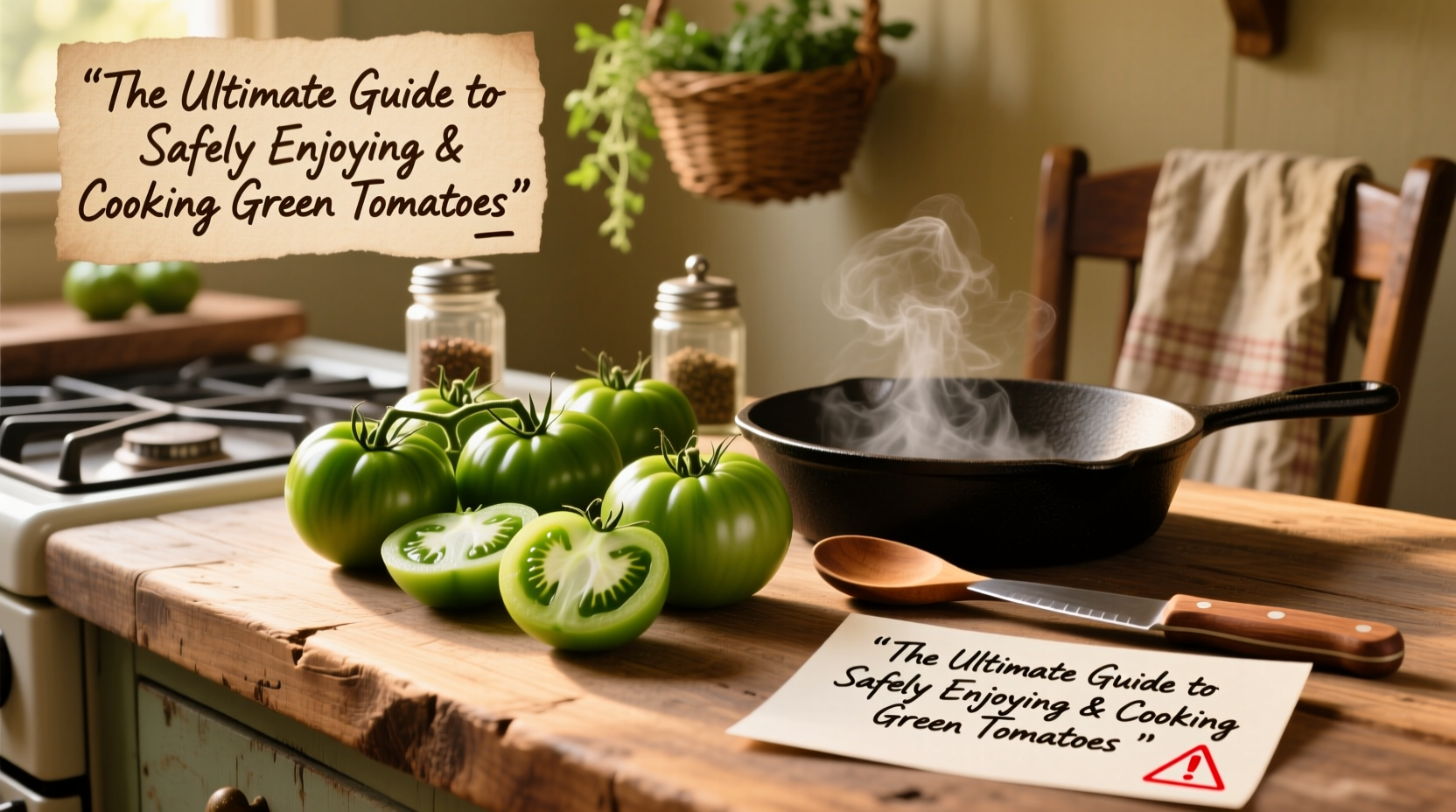 the ultimate guide to safely enjoying and cooking green tomatoes