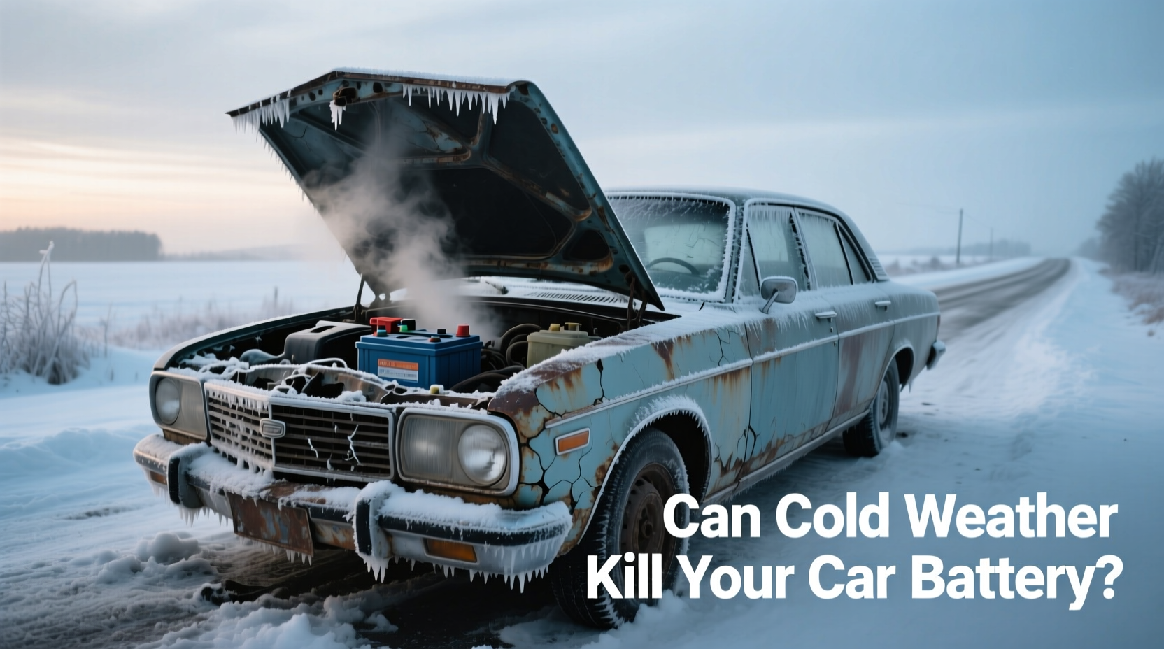 can the cold kill your car battery