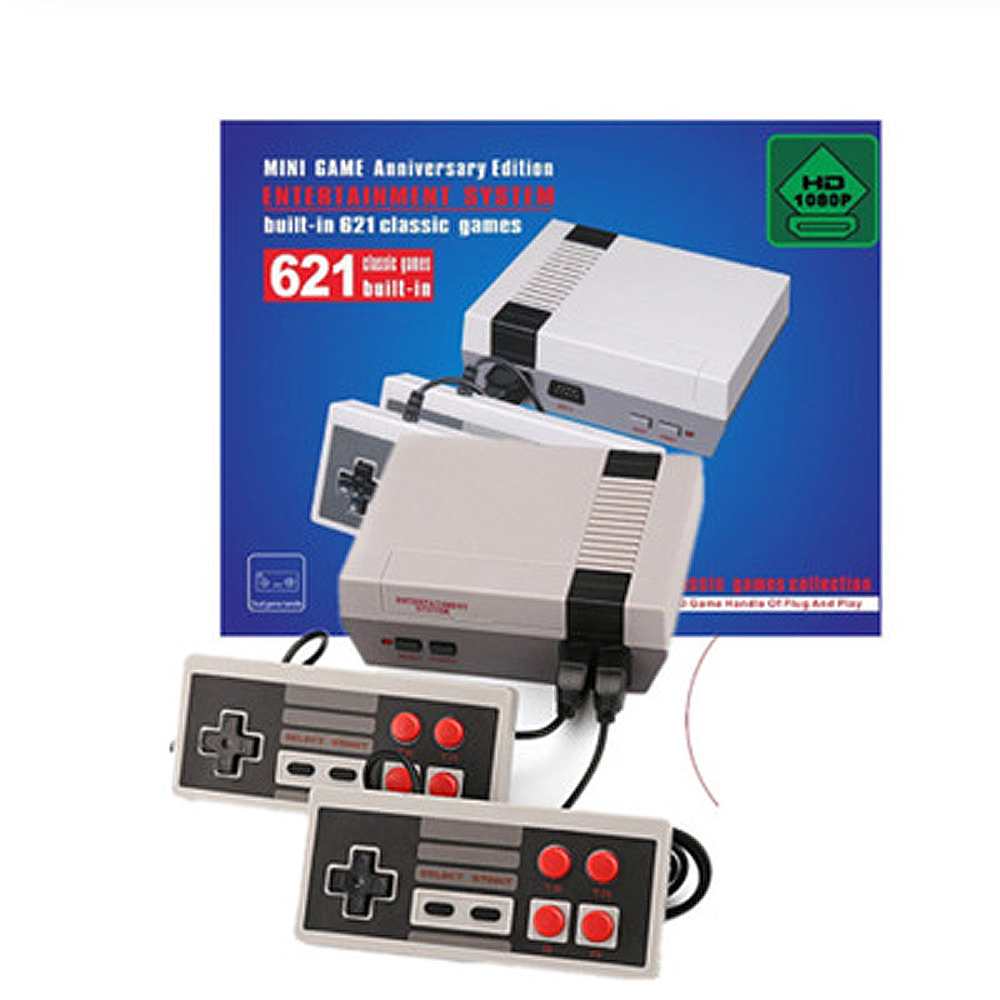 NES-621 Mini TV Handheld Game Console - 621 Built-in Games