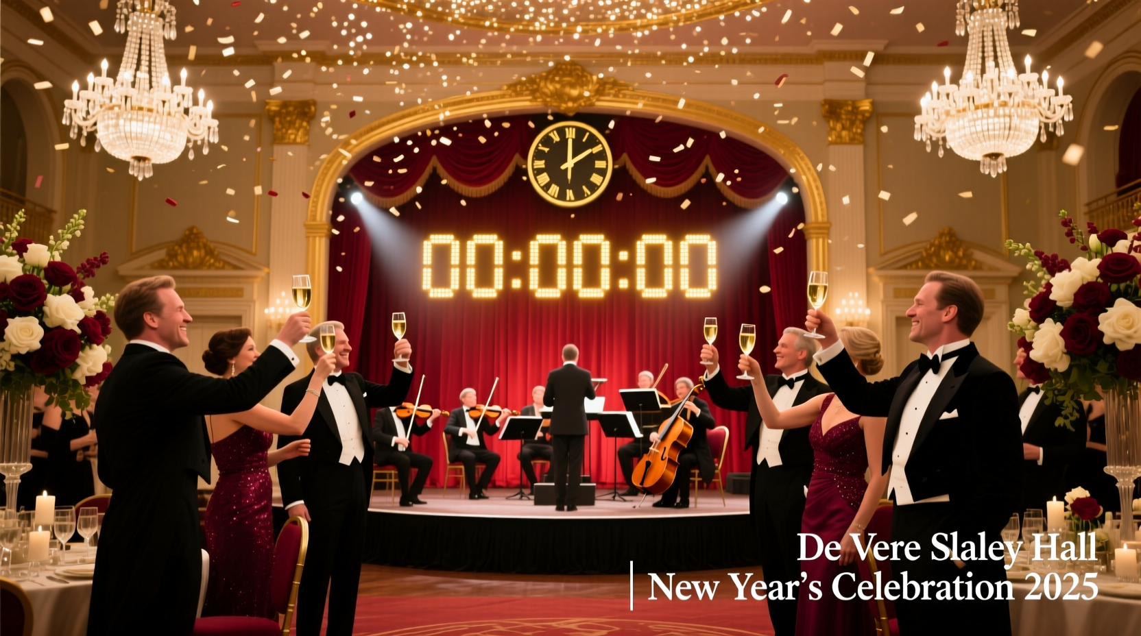 De Vere Slaley Hall New Year's Celebration 2025 Details