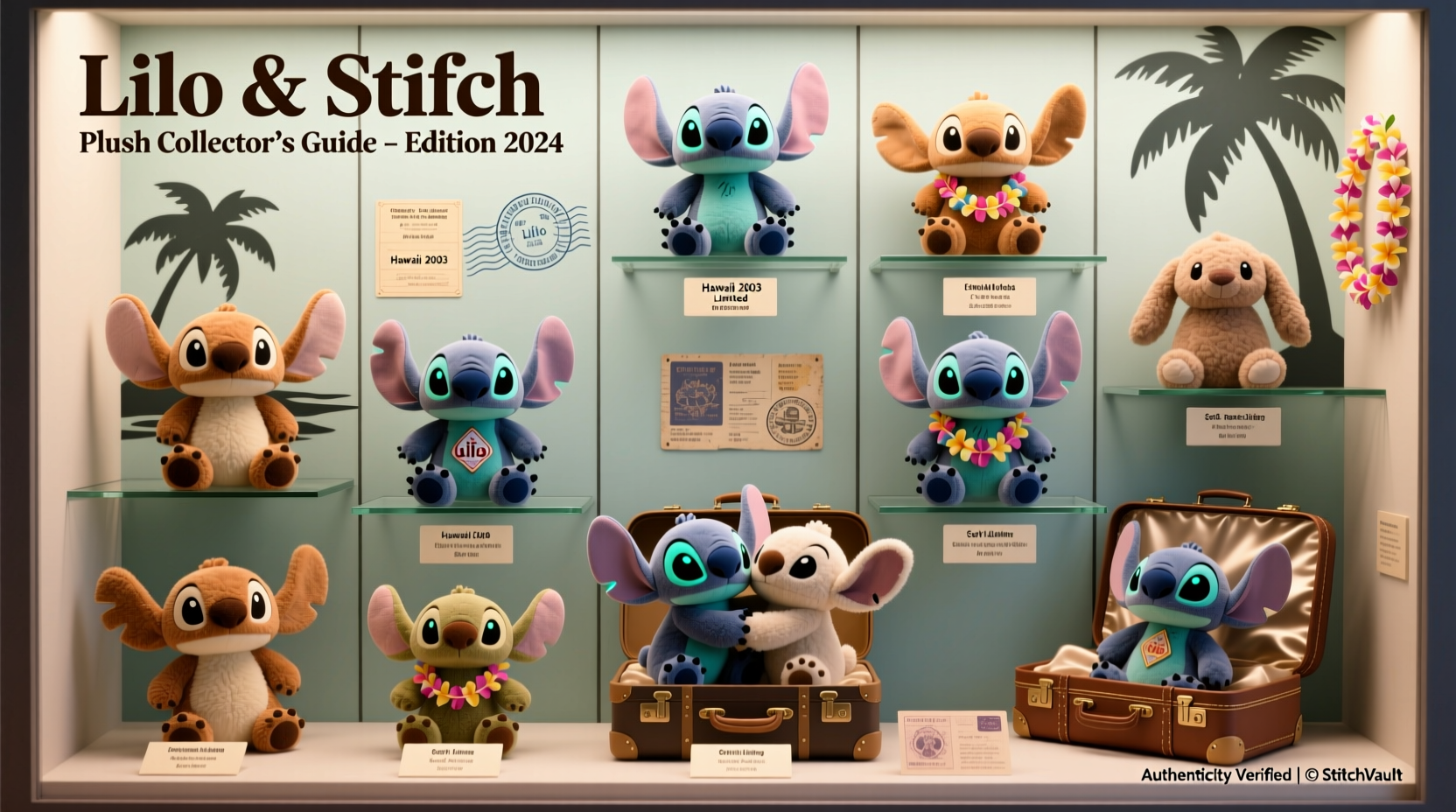 a collectors guide to identifying every lilo stitch plush version with confidence