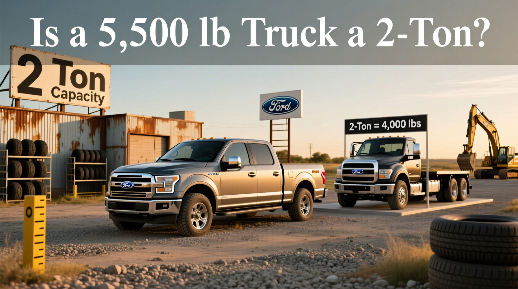 2 ton pickup guide is a 5500 really a 2 ton truck 