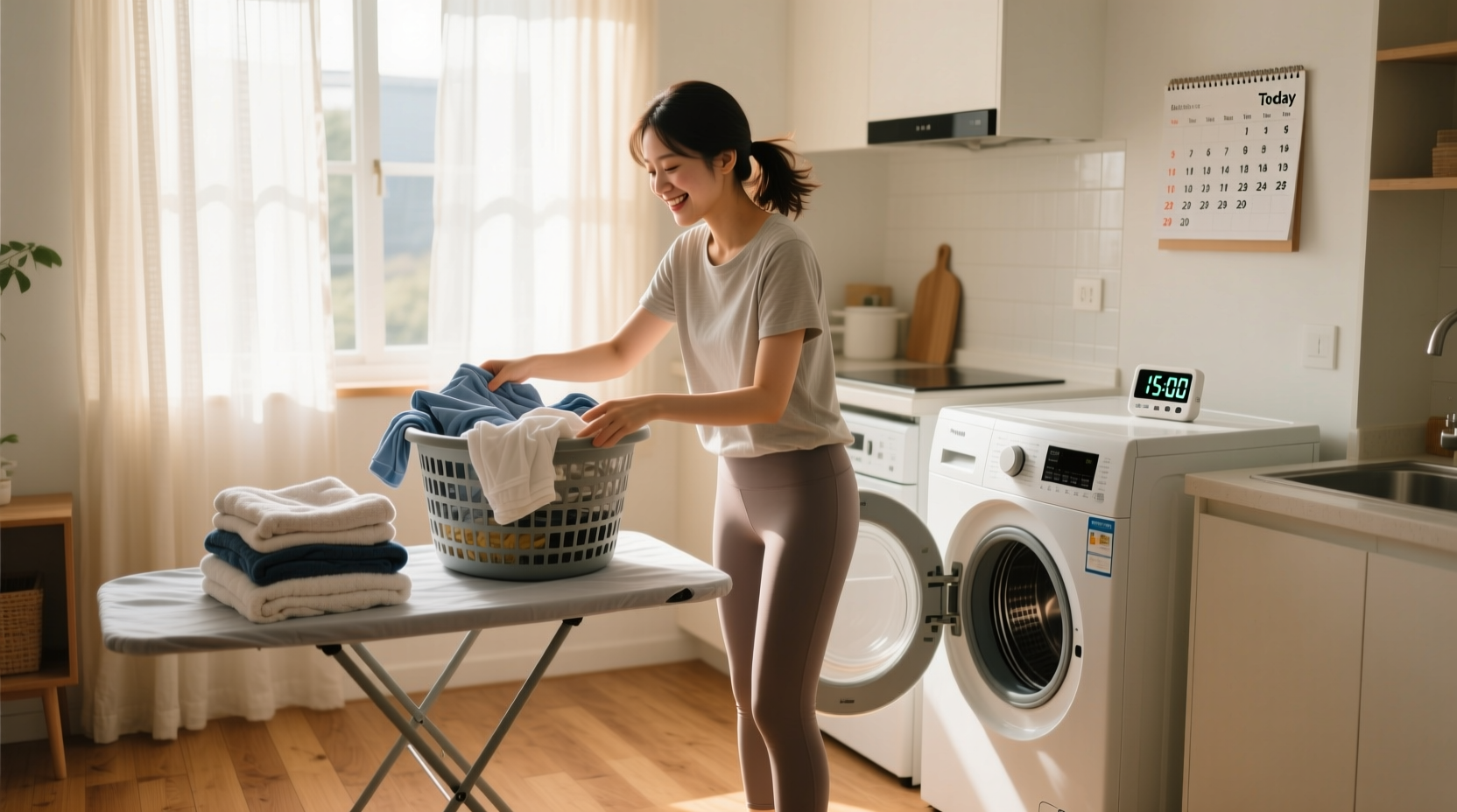 everyday tips load laundry every day