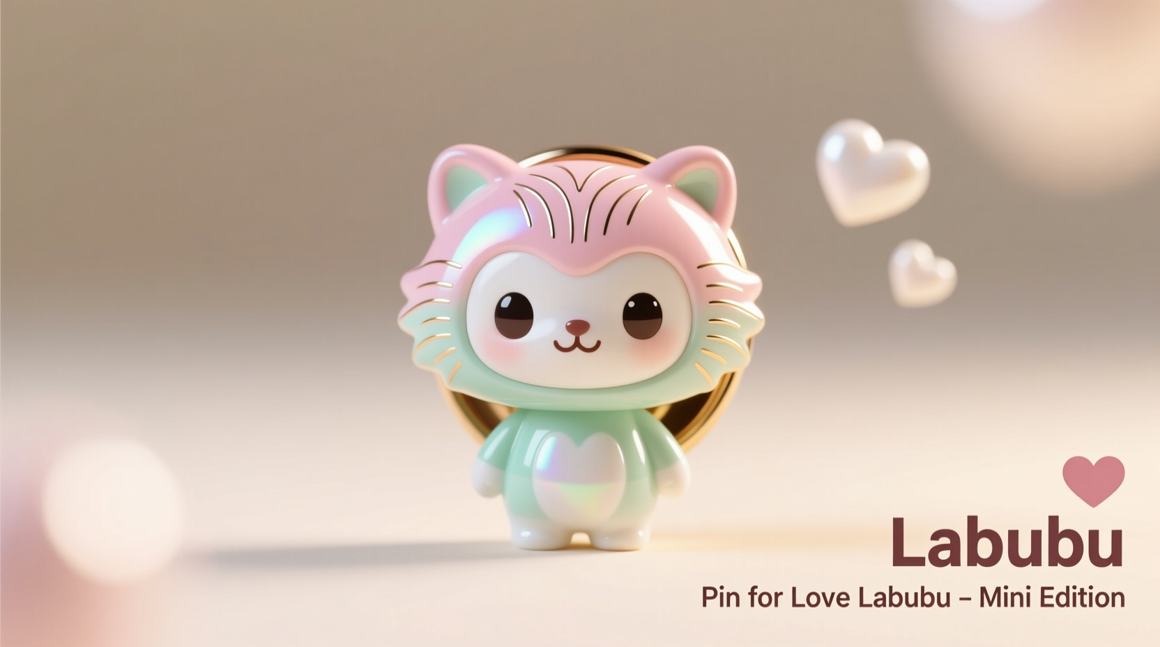 are pin for love labubu smaller