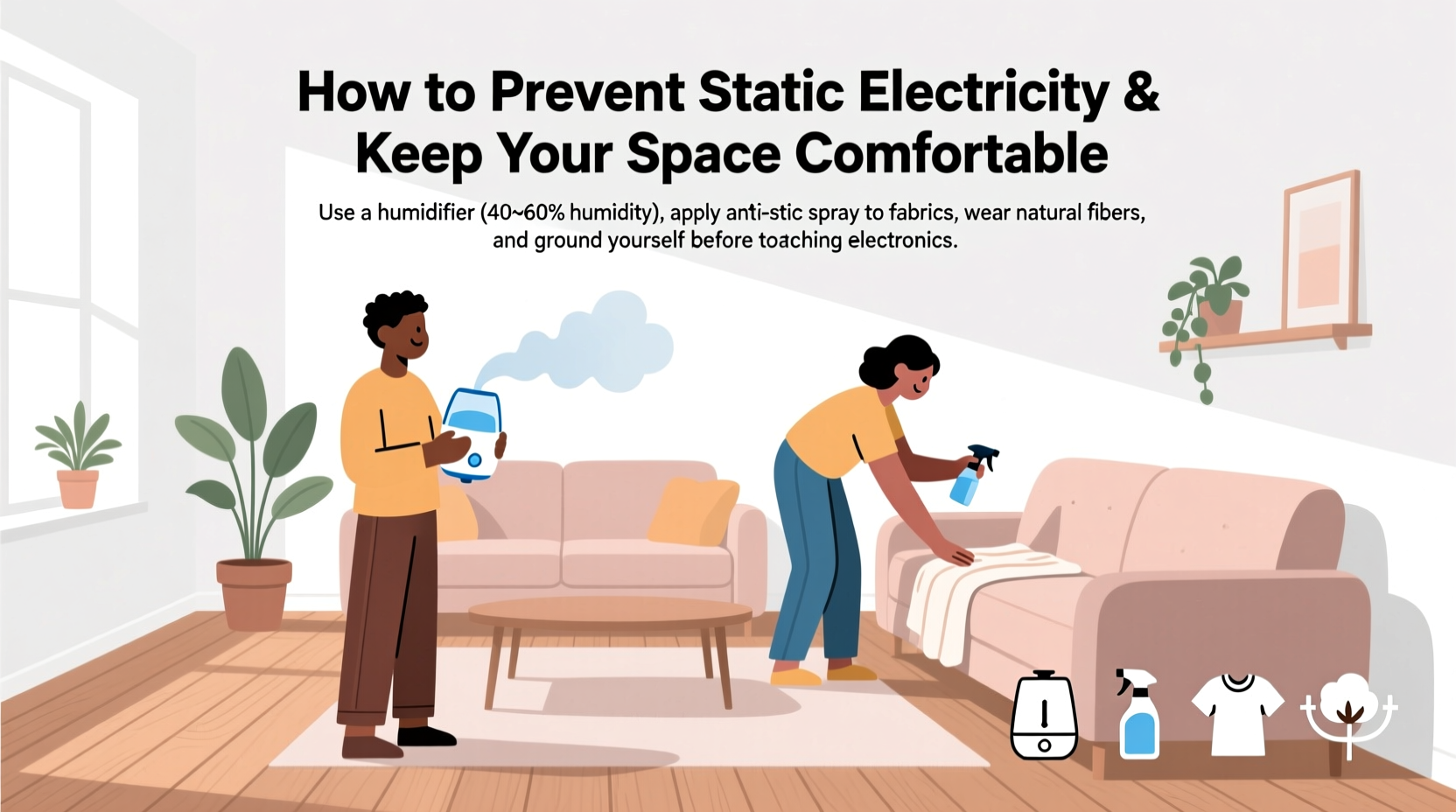 effective home solutions how to prevent static electricity and keep your space comfortable
