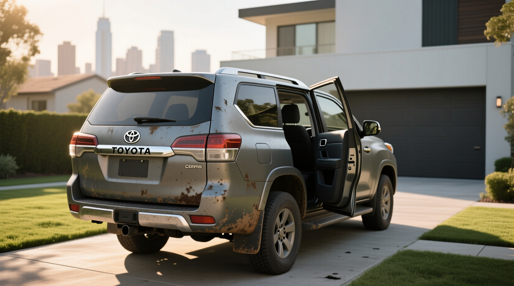 How to Fix Toyota Fortuner Back Door Not Closing Issue