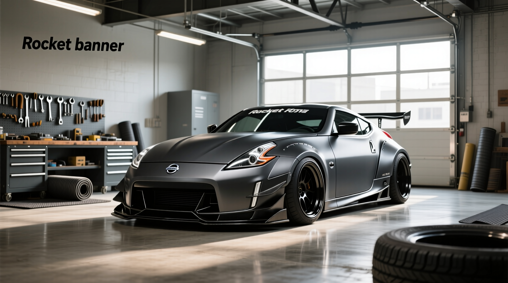 370z rocket bunny body kit guide