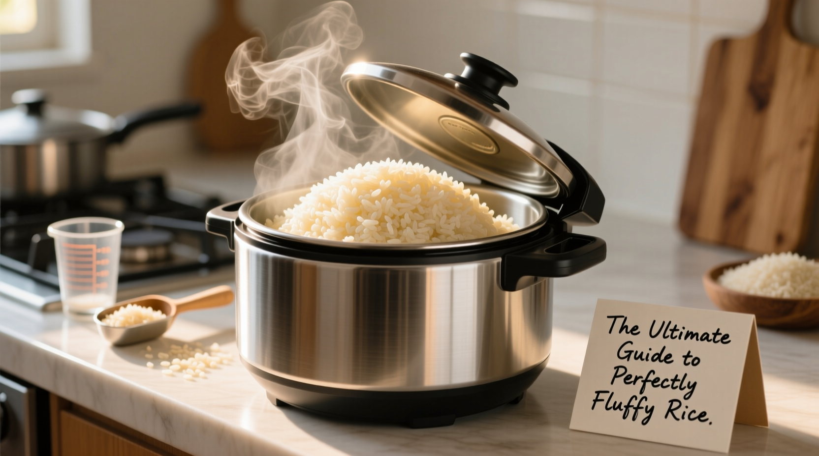 the ultimate guide to perfectly fluffy rice using a pressure cooker