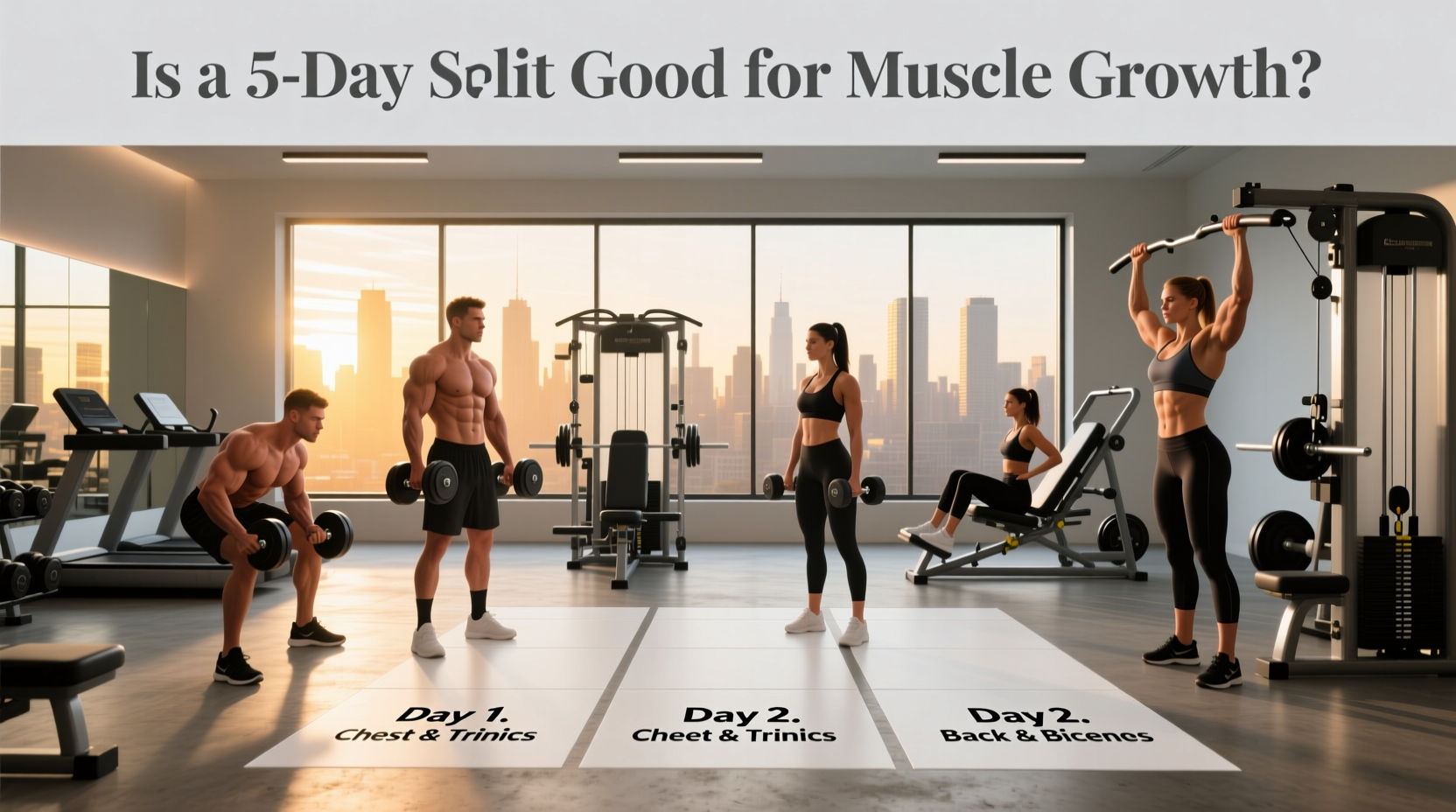 5 day split for hypertrophy is it effective 