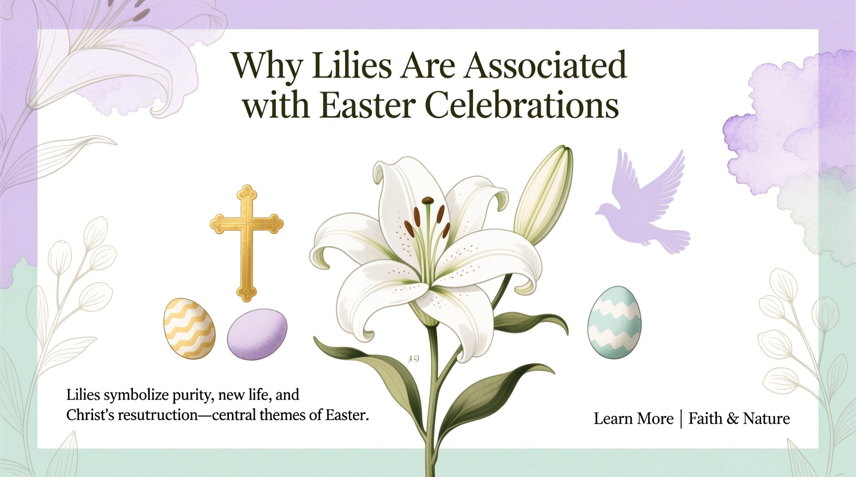 why lilies at easter