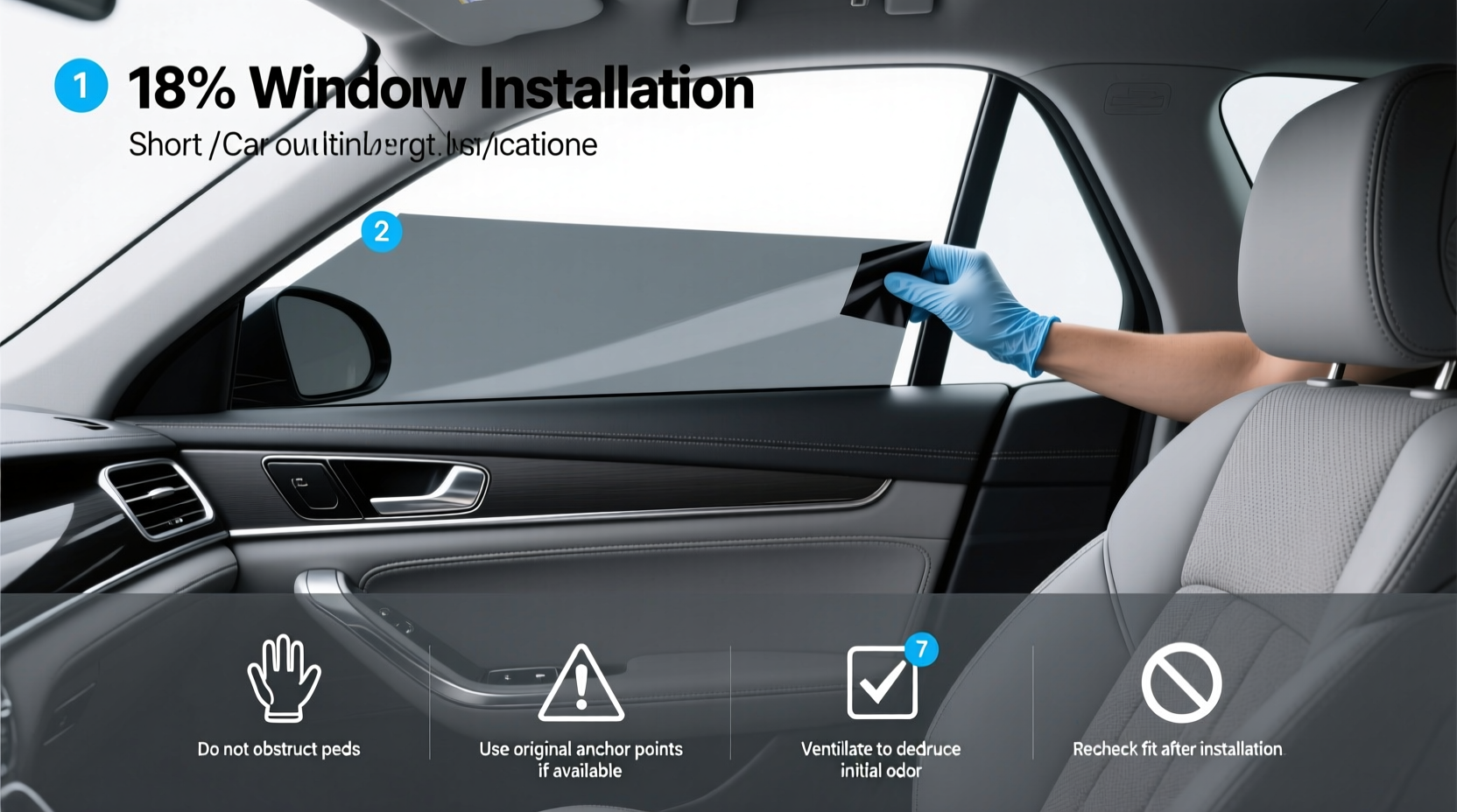 18 percent car window tint